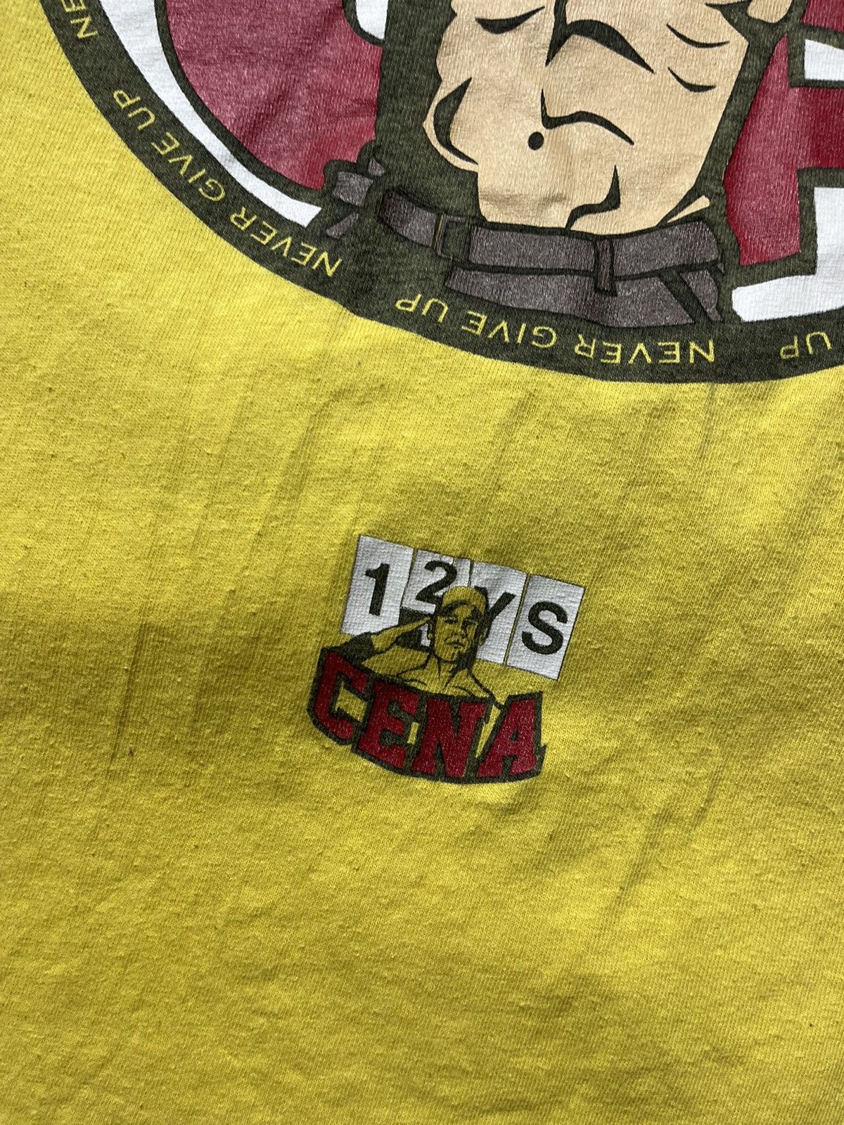 Vintage Vintage WWE John Cena You Don't See Me T- Shirt S Size Size US S / EU 44-46 / 1 - 6 Thumbnail