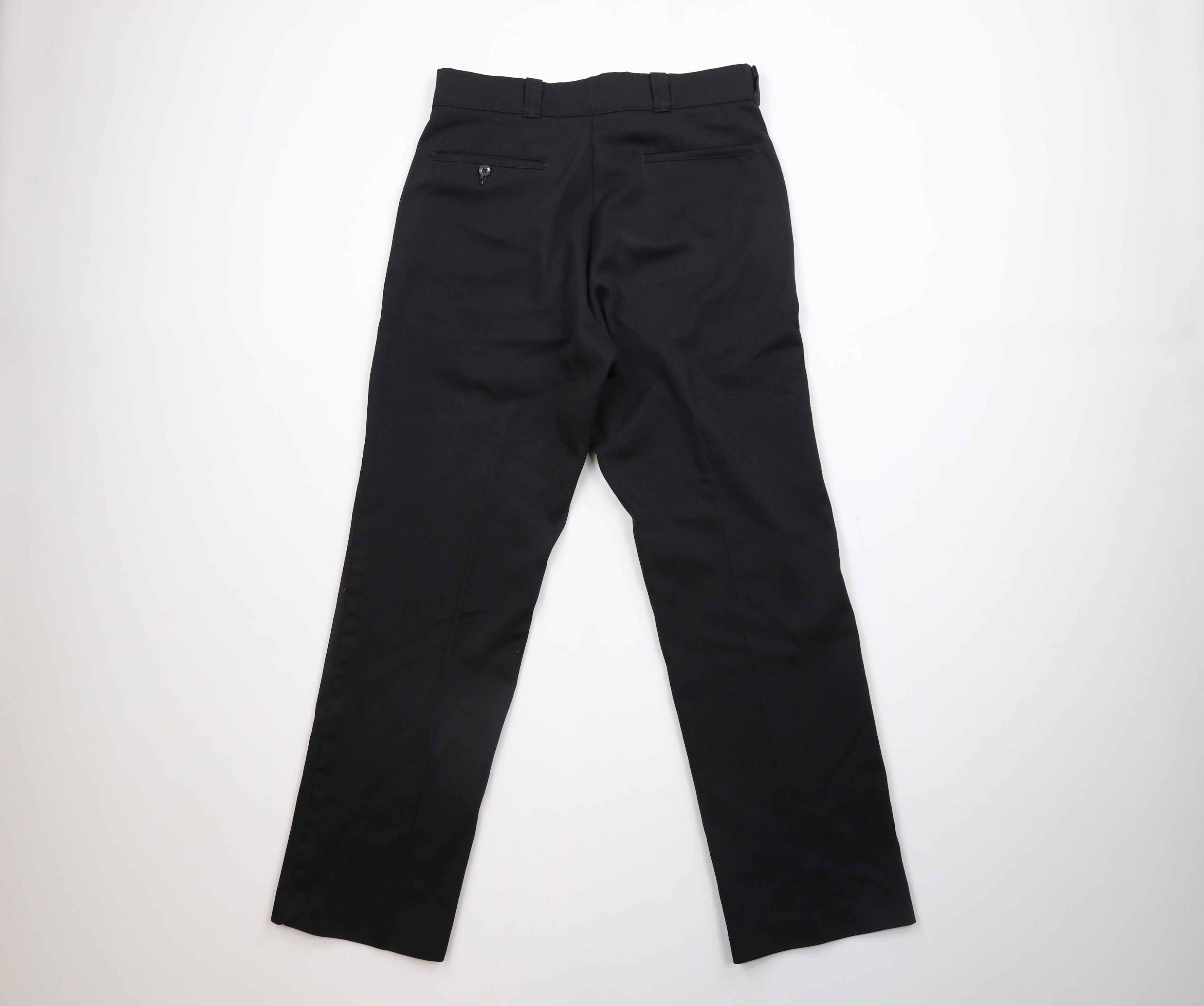 Vintage Vintage 70s Streetwear Wide Leg Mechanic Pants Black USA Size US 32 / EU 48 - 8 Thumbnail