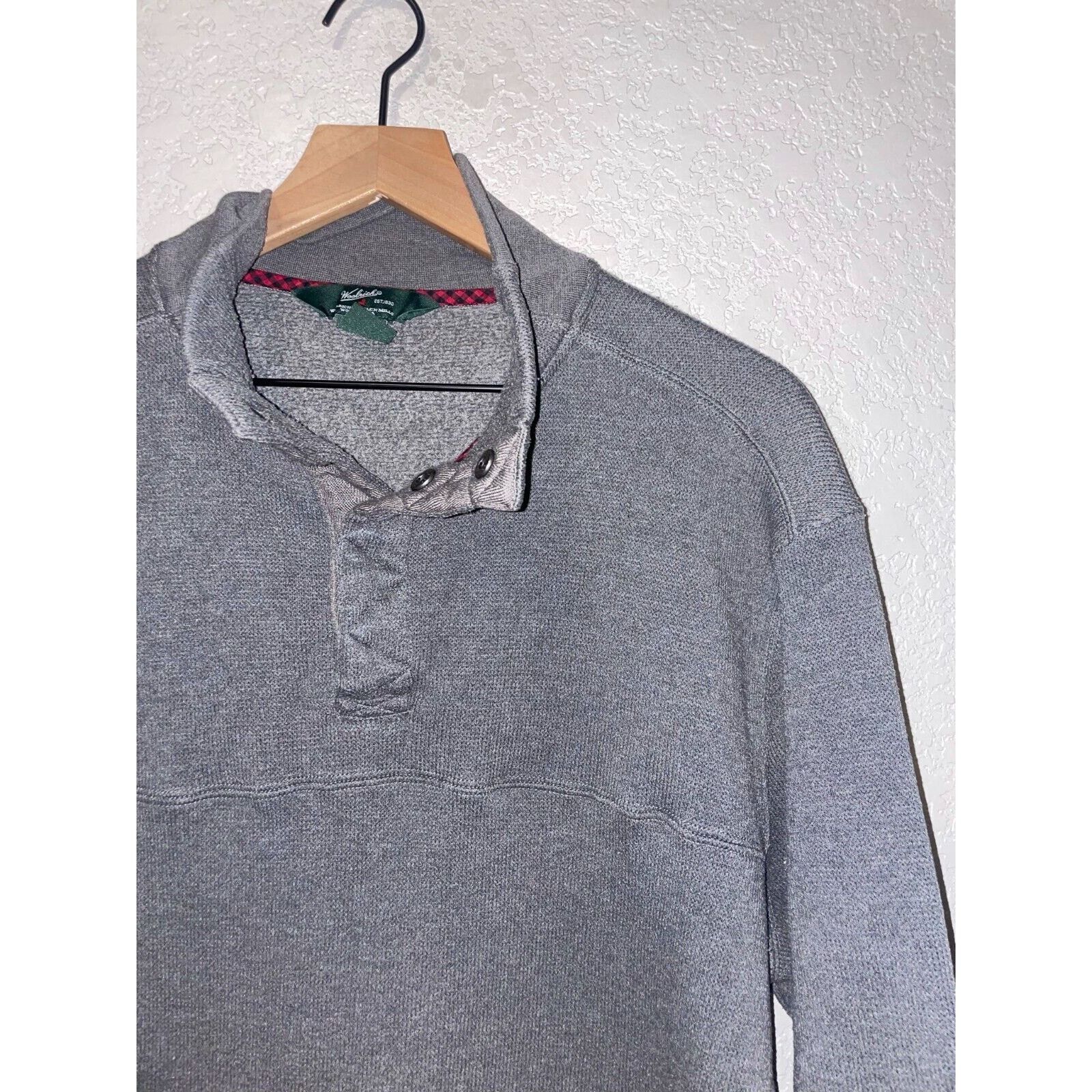 Woolrich Woolen Mills Woolrich Woolen Mills Gray Sweater Sweatshirt Men L Large Size US L / EU 52-54 / 3 - 2 Thumbnail