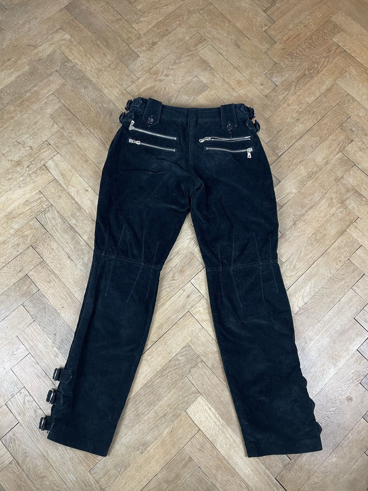 Dolce & Gabbana Dolce & Gabbana AW2006 Buckle Zipper Corduroy Bondage Pants Size US 28 / EU 44 - 7 Thumbnail
