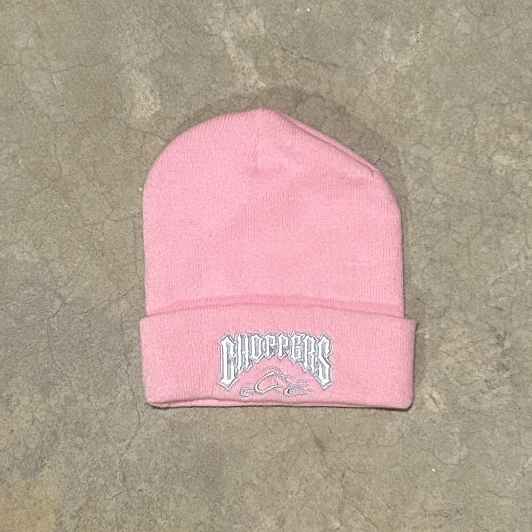 Harley Davidson × Vintage Crazy Vintage Y2K Orange County Choppers Biker Knit Beanie Size ONE SIZE - 1 Thumbnail