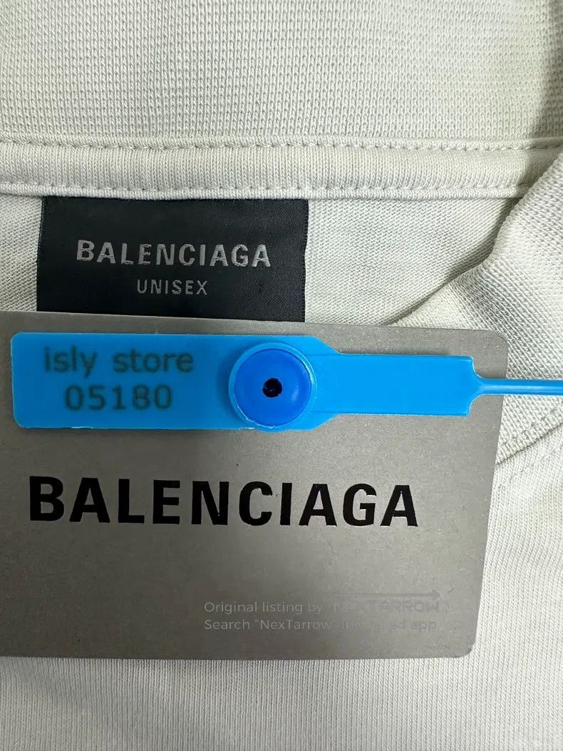 Balenciaga Balenciaga Embroidered Logo T-shirt with Short Sleeves Size US M / EU 48-50 / 2 - 4 Thumbnail