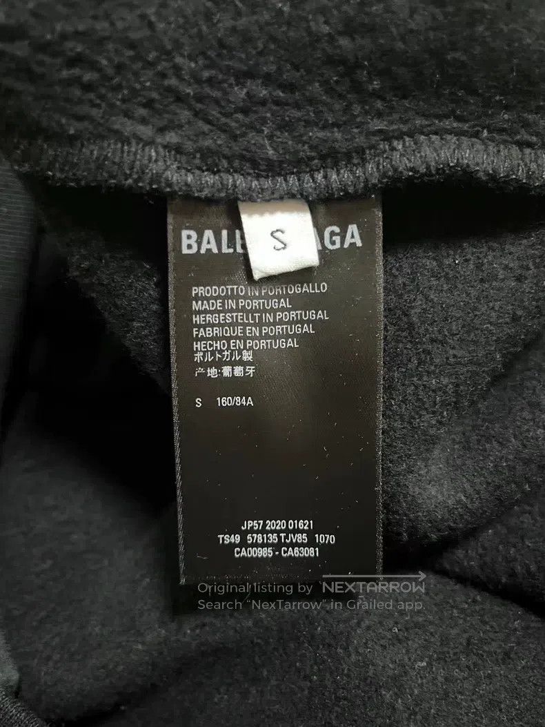 Balenciaga Balenciaga Double B embroidery hooded sweatshirt, size XS Size US S / EU 44-46 / 1 - 4 Thumbnail