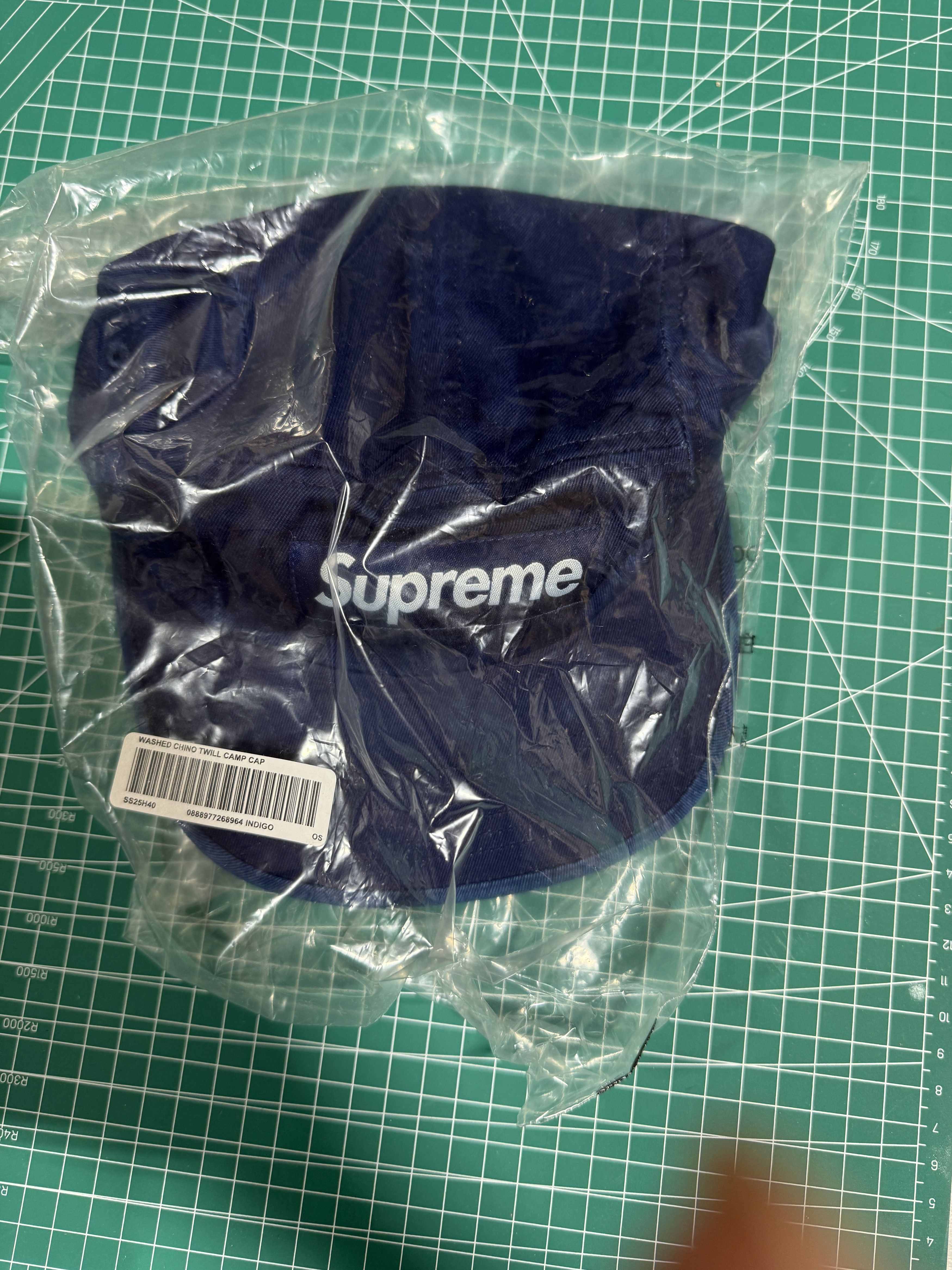 Supreme Supreme Washed Chino Twill Camp Cap Royal Sz Adjustable Size ONE SIZE - 3 Thumbnail
