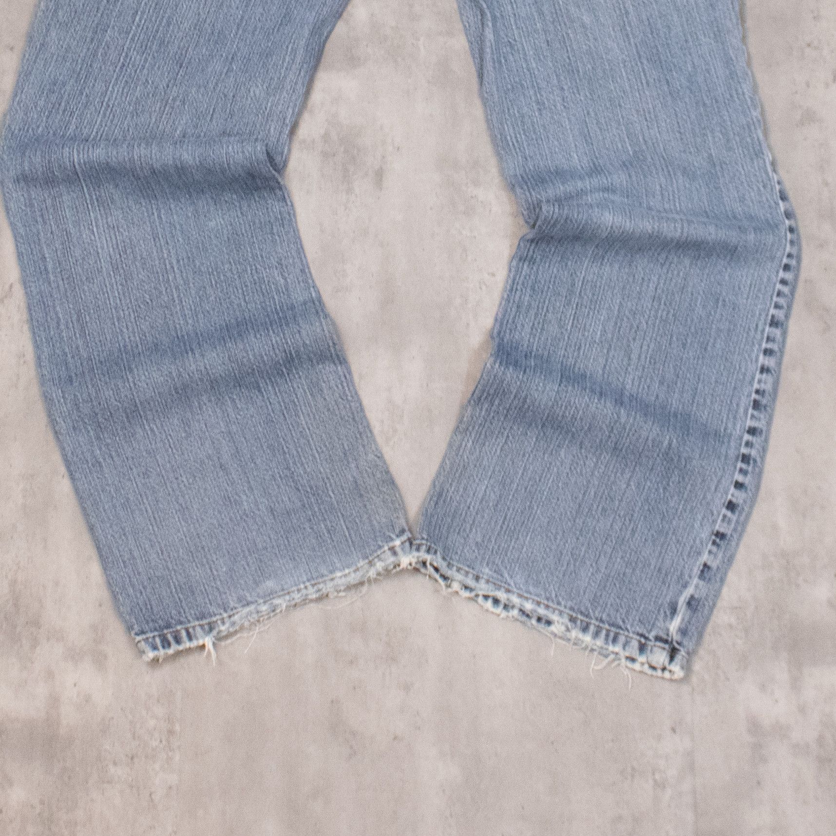 4YOU Y2K 00's 4You Baggy Relax Fit Wide Midwash Denim Pant's Size US 30 / EU 46 - 8 Thumbnail