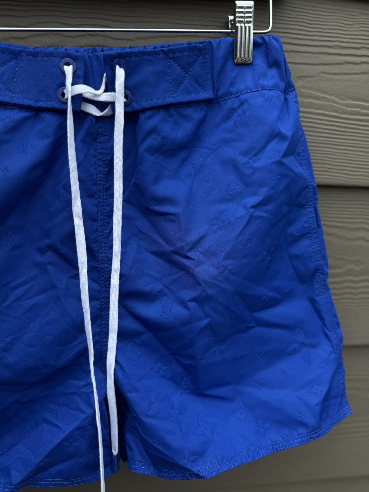 Louis Vuitton Louis Vuitton Blue Summer Swim Trunks Size XS (NEW) Size US 29 - 5 Thumbnail