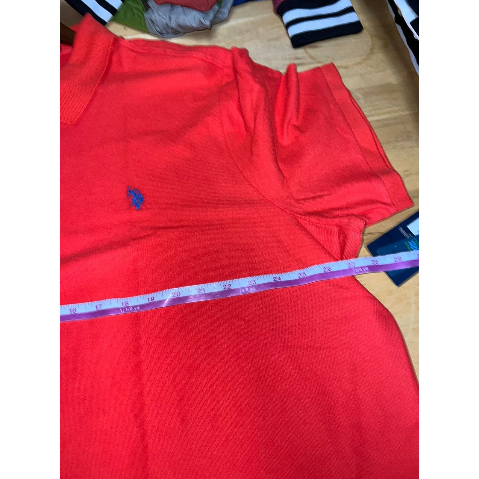 U.S. Polo Assn. US Polo Assn Red Polo Shirt Mens Performance Pique Polo 3XL Size US XXL / EU 58 / 5 - 8 Thumbnail