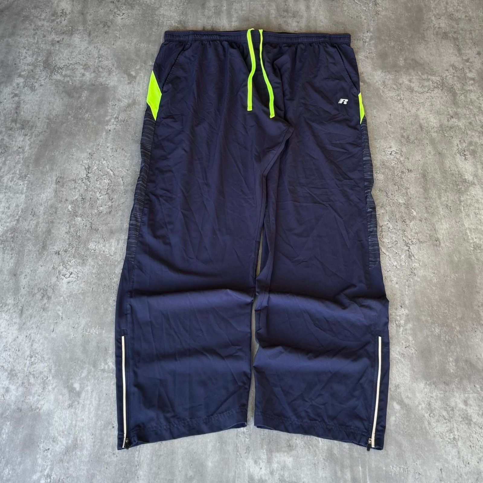 Russell Athletic × Vintage Vintage Y2K Russell Athletic Baggy Navy & Green Sweatpants Size US 44 / EU 60 - 1 Thumbnail