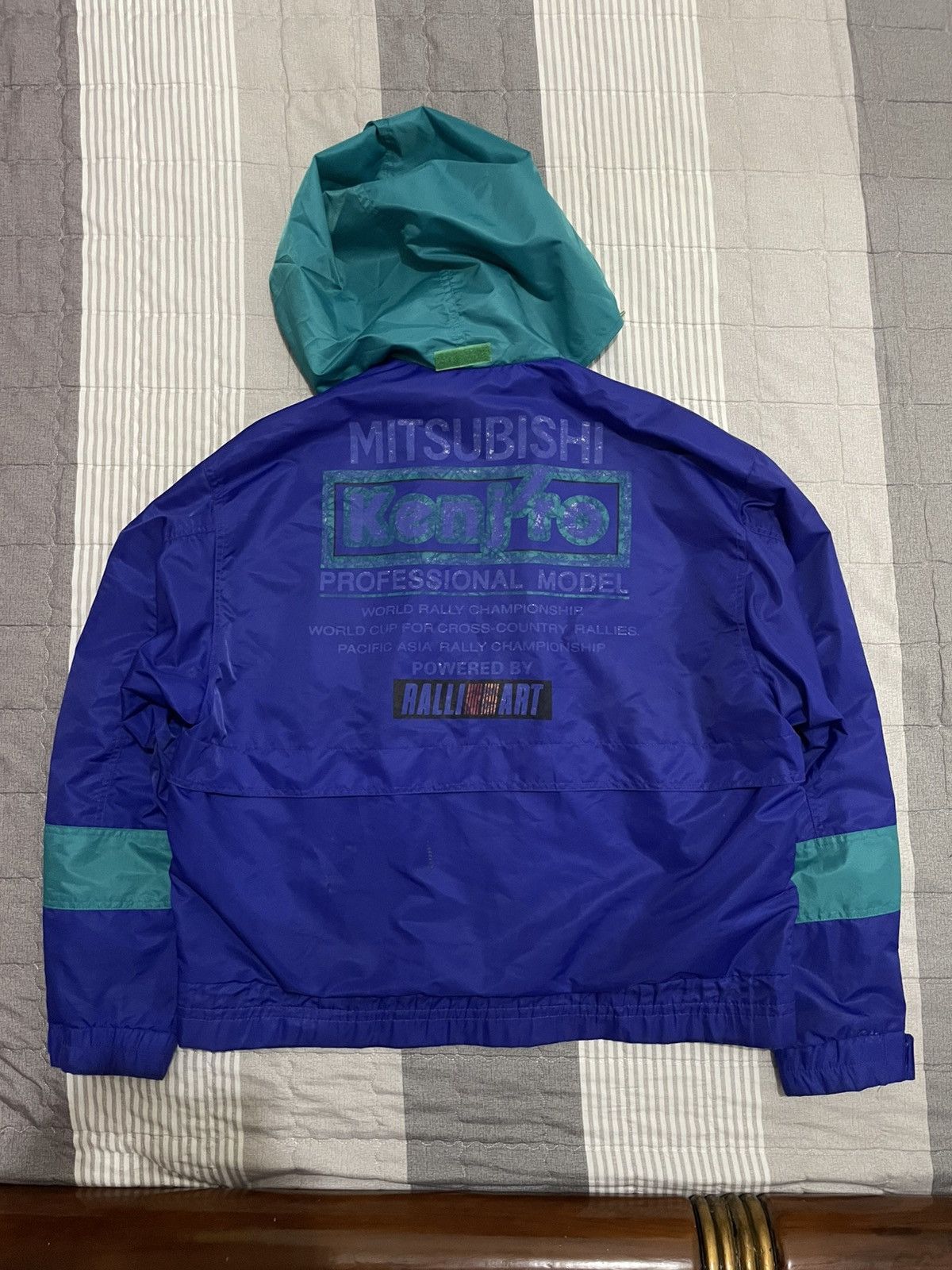 Other Vintage Mitsubishi Kenjiro Ralliart Team Jacket Racing Size US L / EU 52-54 / 3 - 9 Thumbnail