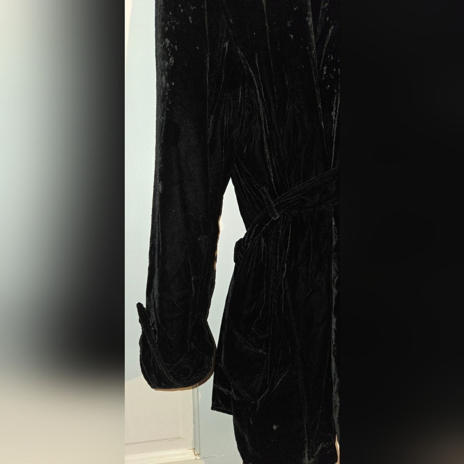 CNCPTS INC International Concepts vintage velvet trench, size M Size M / US 6-8 / IT 42-44 - 3 Thumbnail