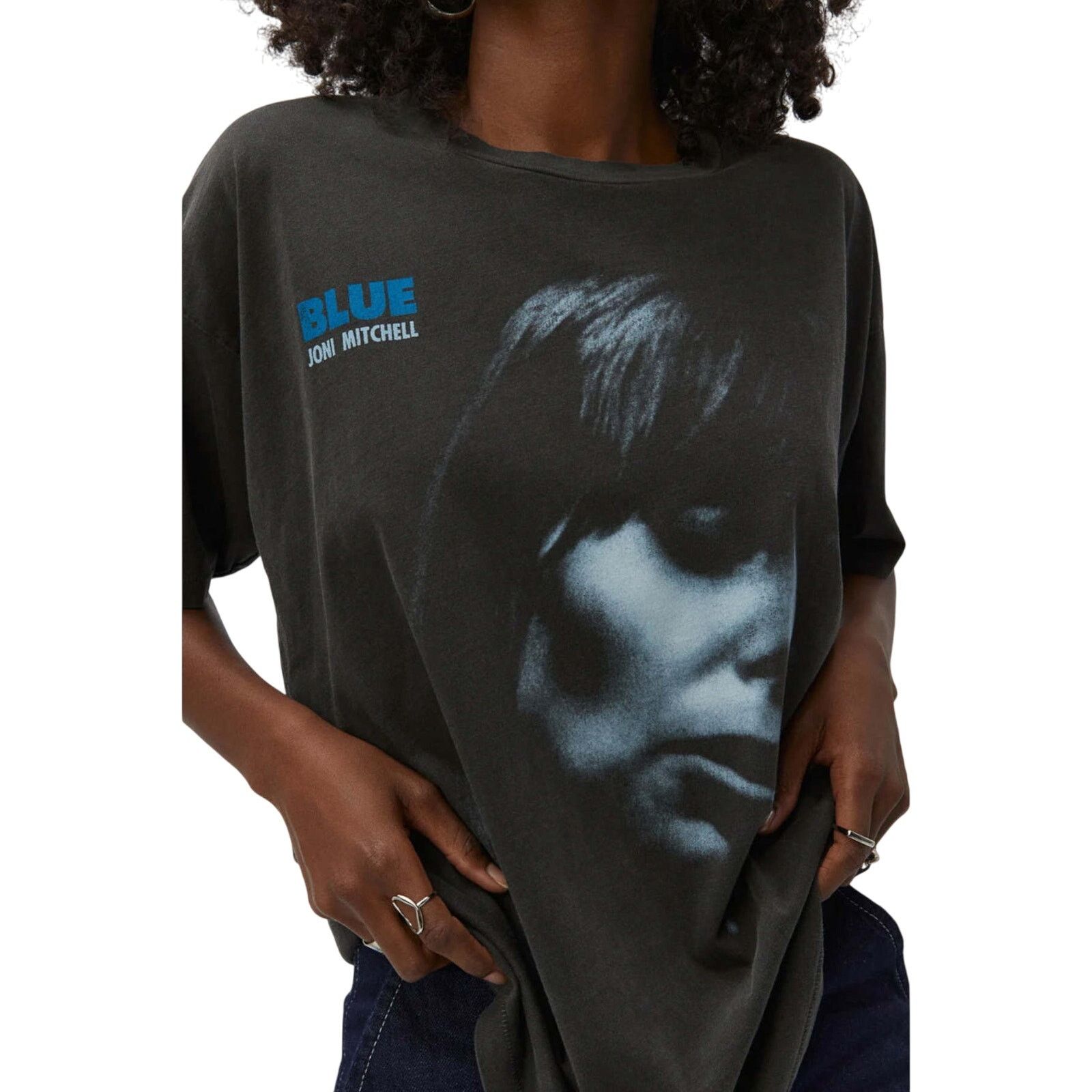 Daydreamer DAYDREAMER Joni Mitchell Blue Merch Tee Size M New with Tag Size M / US 6-8 / IT 42-44 - 4 Thumbnail