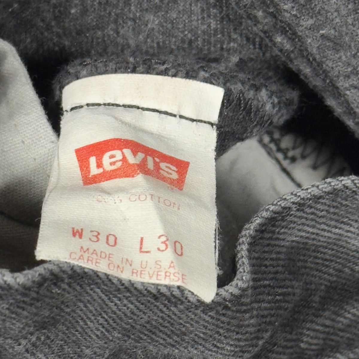 Levi's Vintage 90s Levi's 501 Faded Black Jeans ERD Grunge Chrome Size US 28 / EU 44 - 9 Thumbnail