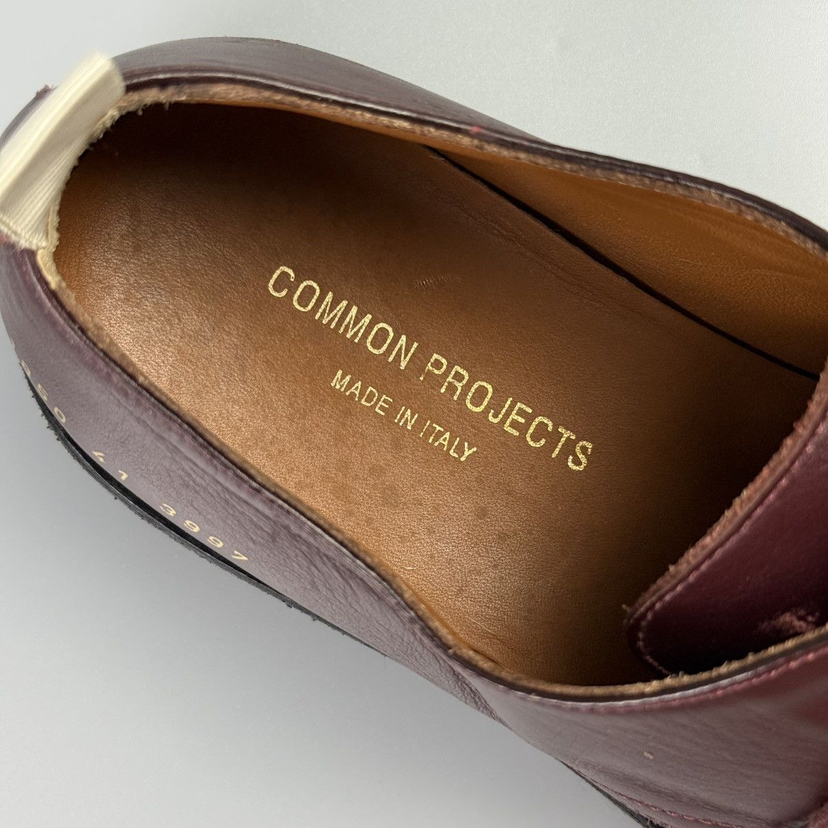 Common Projects Common Projects - Cadet Leather Derby Shoes Size US 8 / EU 41 - 11 Thumbnail