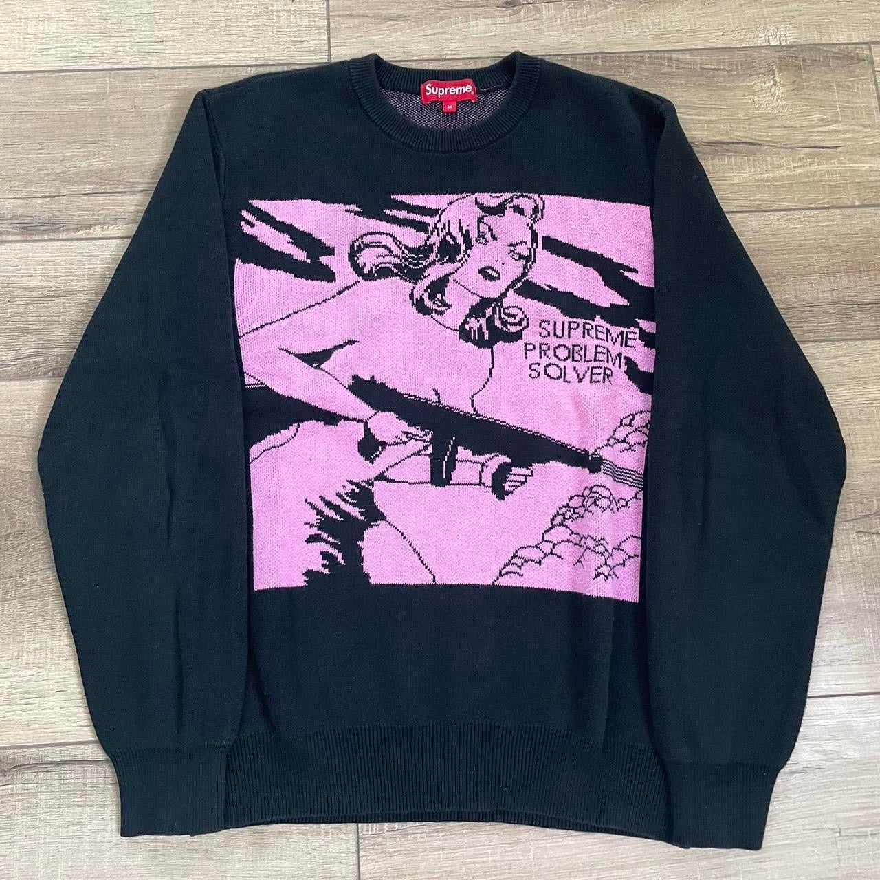 Supreme Supreme SS15 Problem Solver Sweater Size US M / EU 48-50 / 2 - 1 Thumbnail