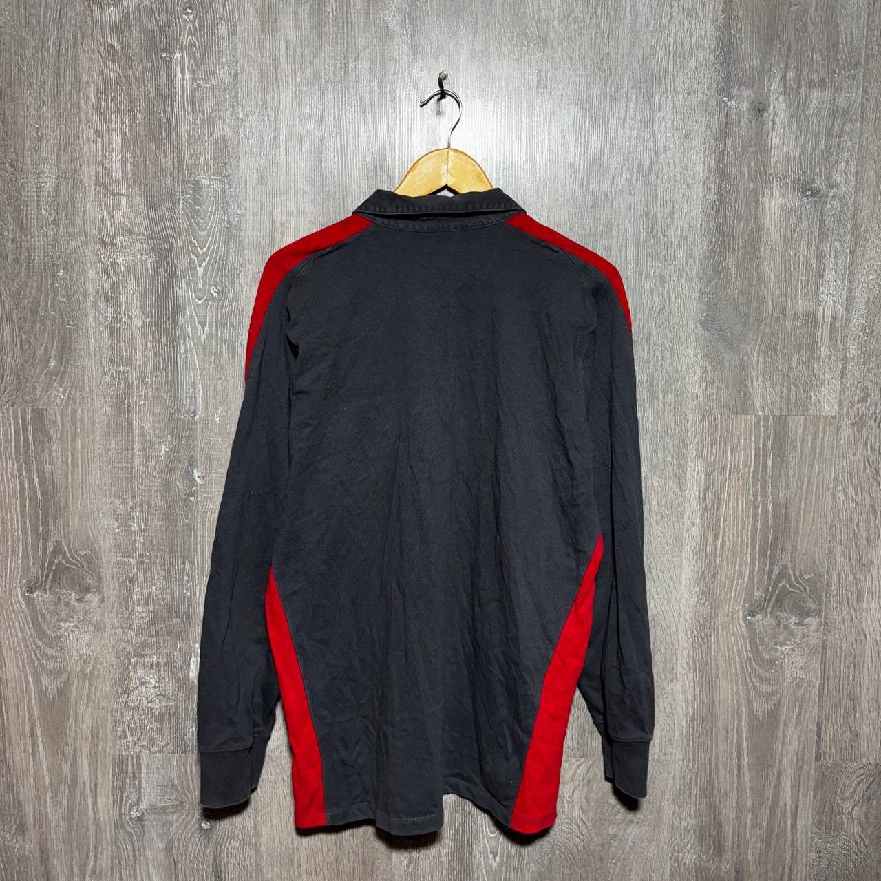 Nike Nike 2000s England Rugby Embroidered Rose Polo Longsleeve Size US XL / EU 56 / 4 - 6 Thumbnail