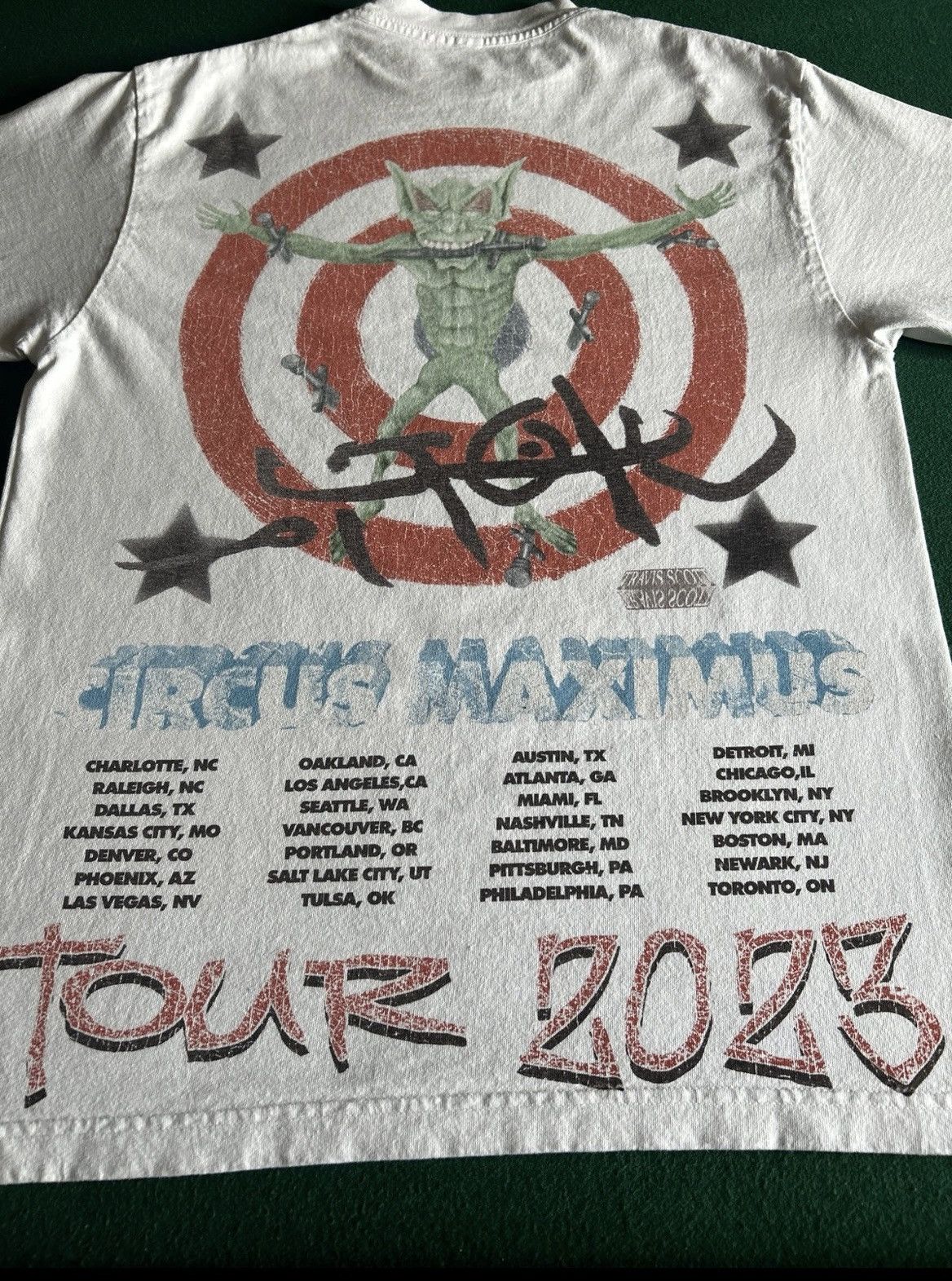 Travis Scott Travis Scott UTOPIA “Circus Maximus” 2023 Tour Shirt Size US M / EU 48-50 / 2 - 5 Thumbnail