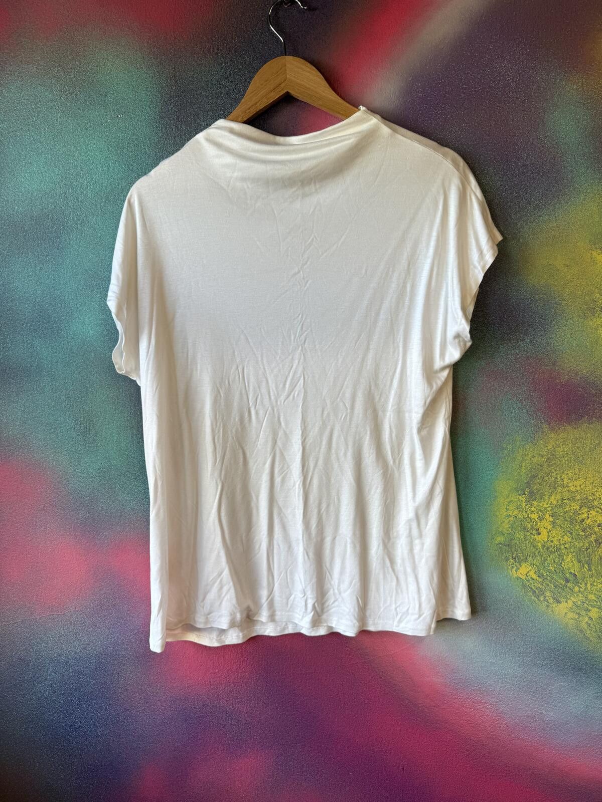 Reiss Reiss white cotton cap sleeve top Size L / US 10 / IT 46 - 4 Thumbnail