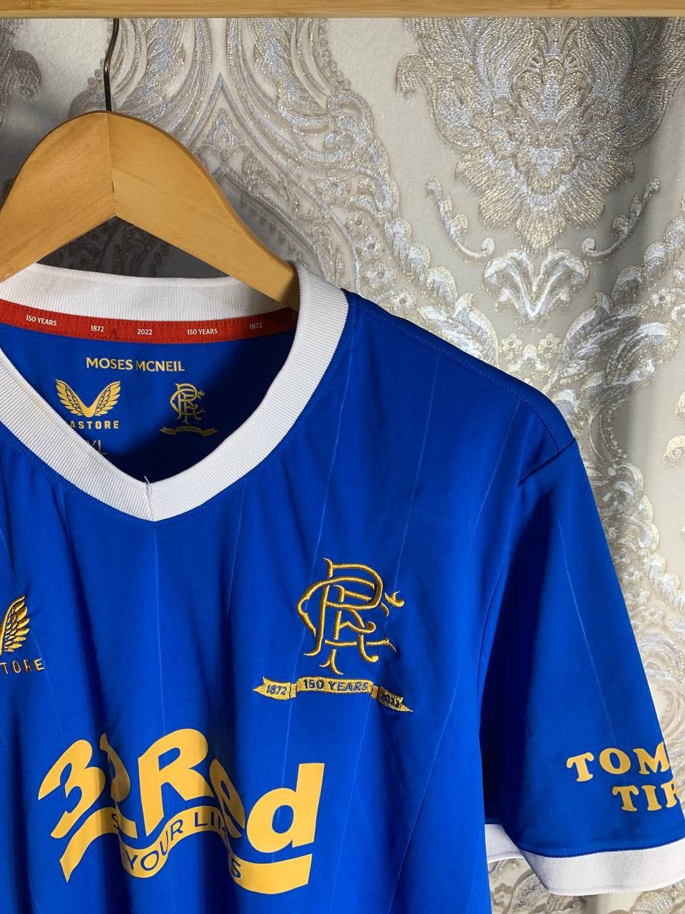 Vintage VINTAGE RANGERS SCOTLAND RETRO SOCCER JERSEY BLOKE Y2K 90s Size US XXL / EU 58 / 5 - 3 Thumbnail