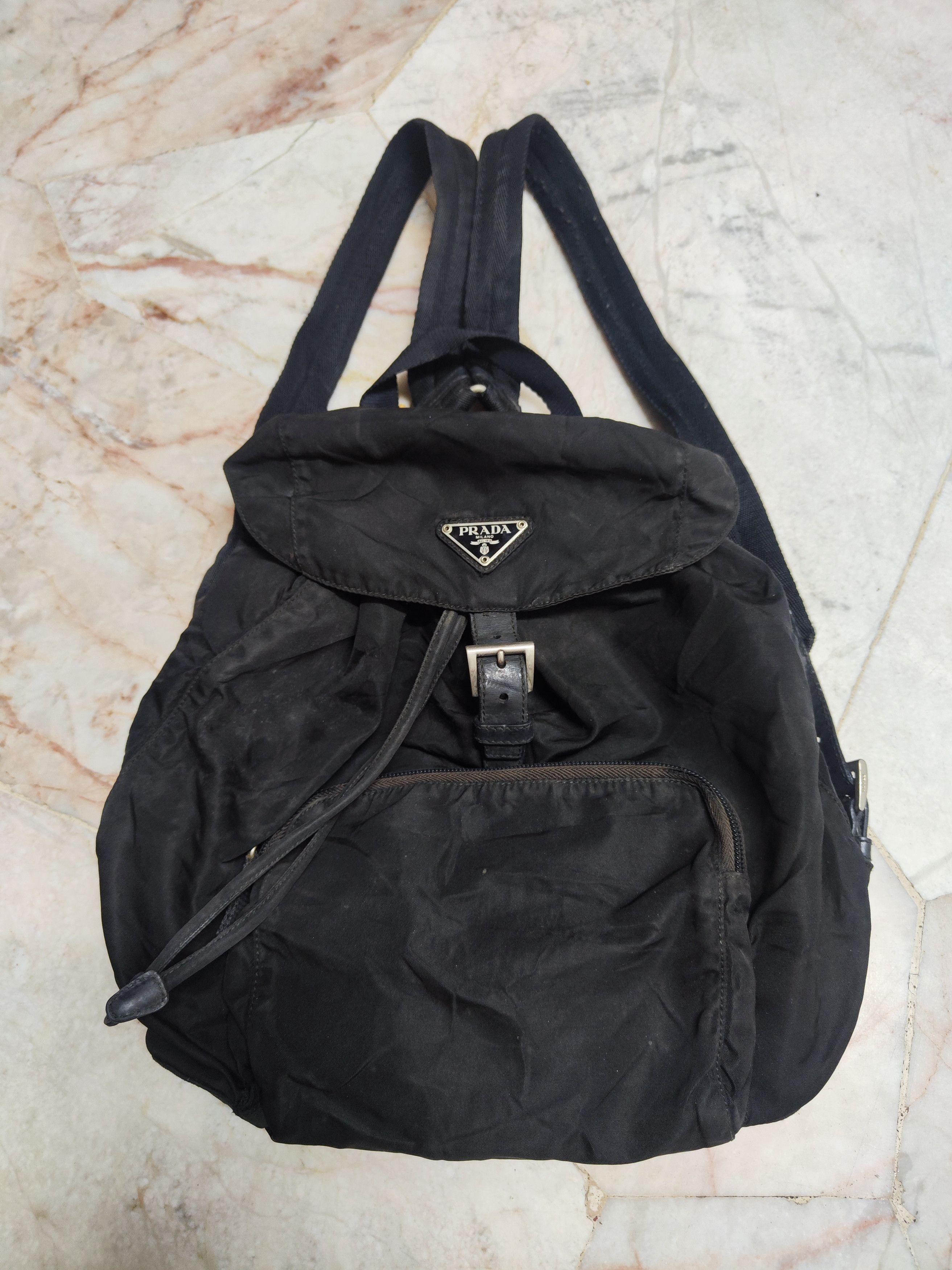 Prada Nylon Bagpack Rucksack Size ONE SIZE - 1 Thumbnail
