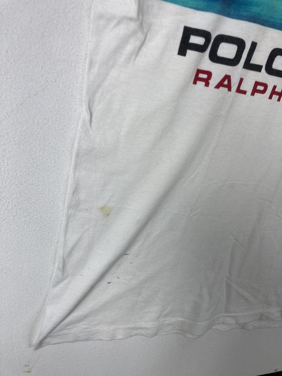 Polo Ralph Lauren × Vintage Vintage Polo Sport Usa Ralph Lauren Polo Yacht T-Shirt Size US S / EU 44-46 / 1 - 8 Thumbnail