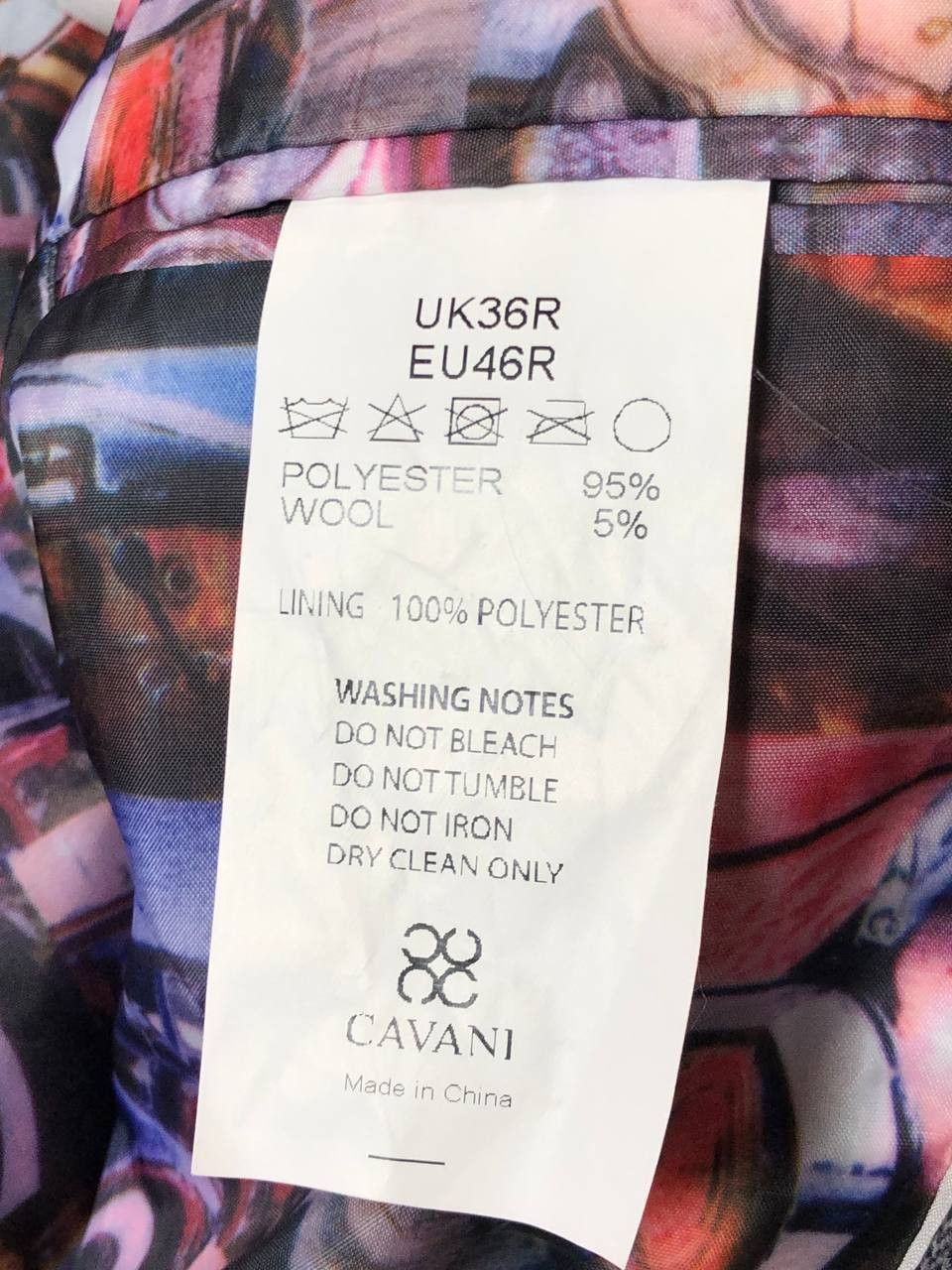 Vintage Luxury House Of Cavani Streetwear Blazer Size 46R - 3 Thumbnail
