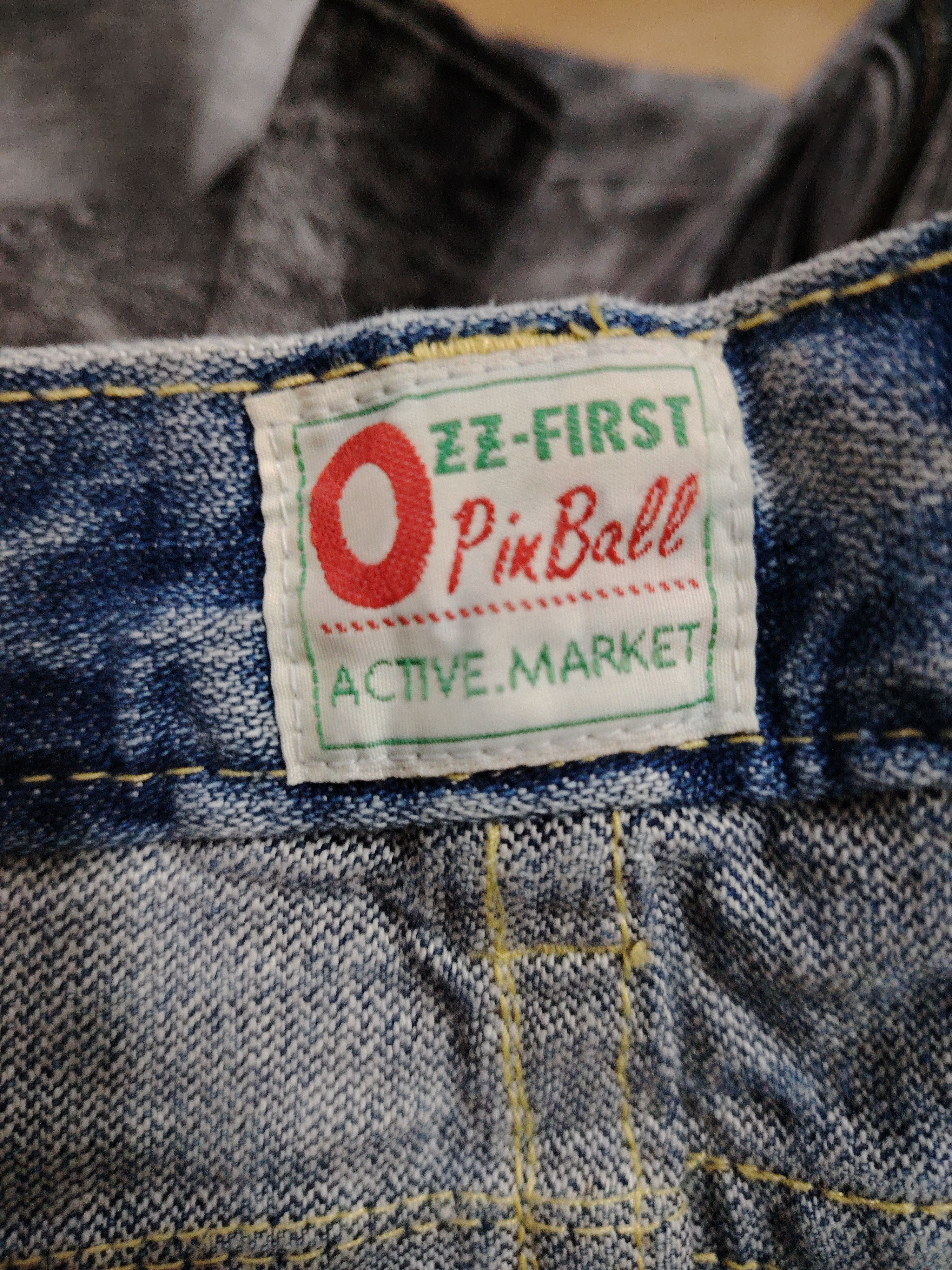 Japanese Brand 💥BEST OFFER💥OZ-FIRST PINKBALL BOOTCUT DISTRESSED DENIM Size US 32 / EU 48 - 11 Thumbnail
