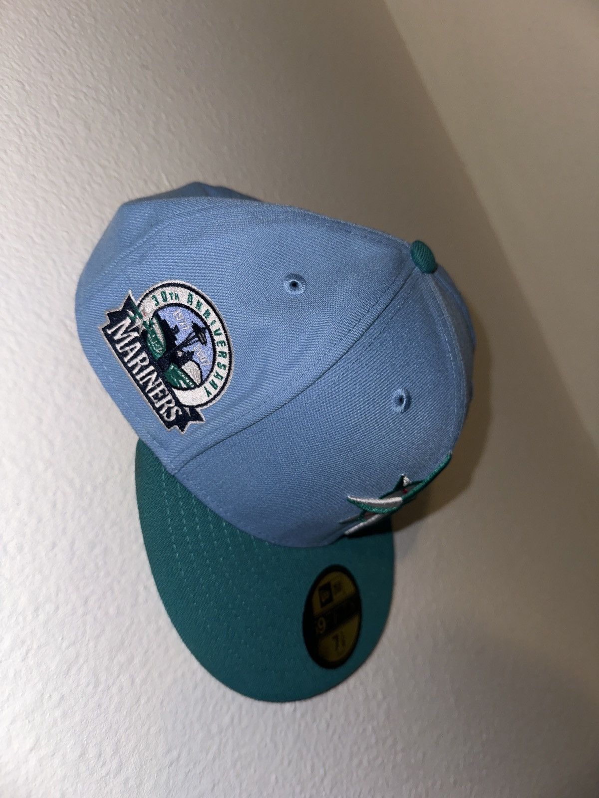 New Era 71/8 New Era Seattle Mariners Fitted Hat Size ONE SIZE - 2 Thumbnail