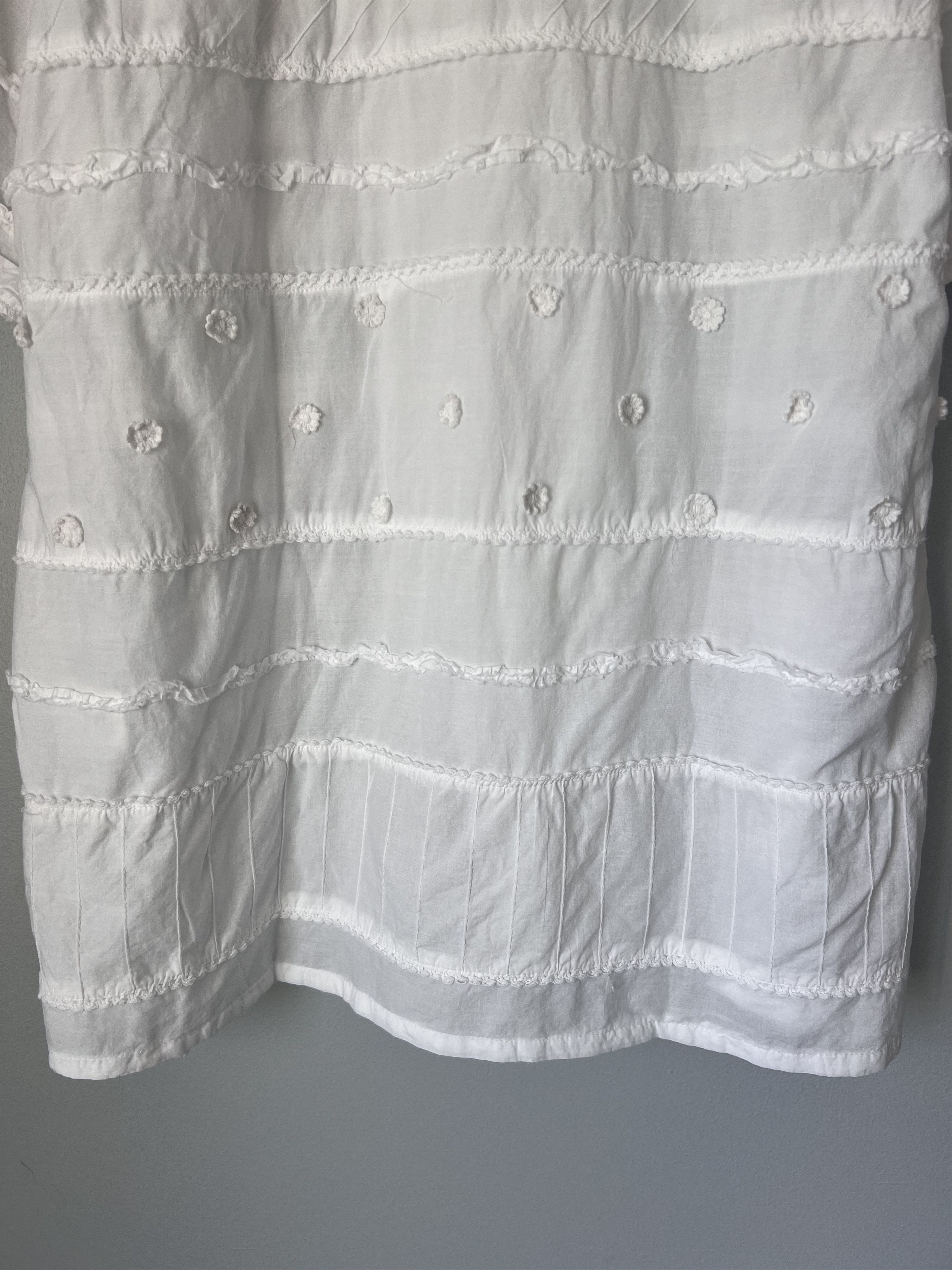 Engineered Garments Engineered Garments Mixed Patchwork Camp Shirt in White Size US M / EU 48-50 / 2 - 7 Thumbnail