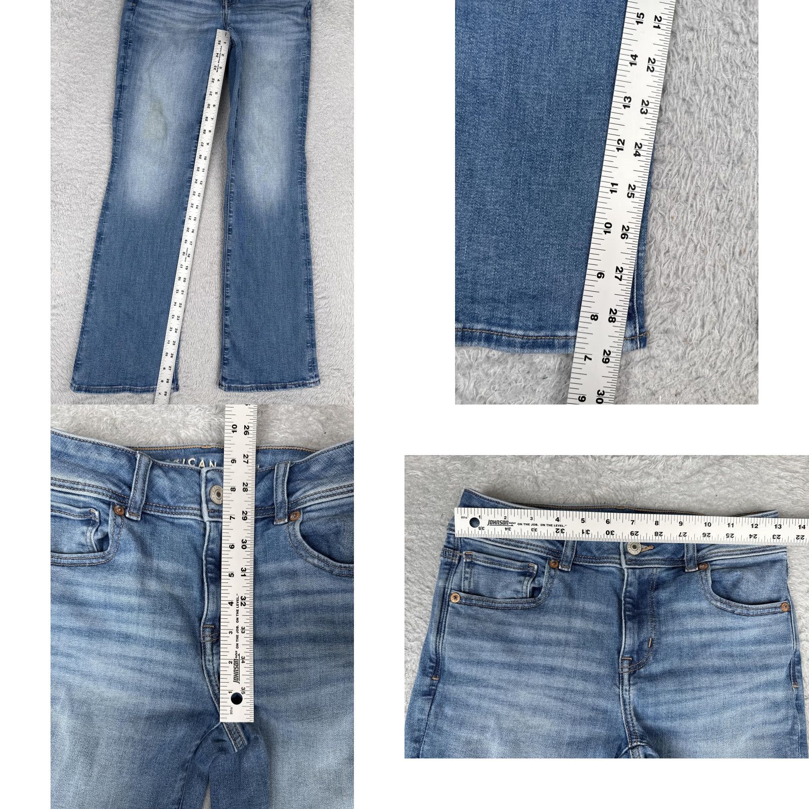 American Eagle Outfitters American Eagle Outfitters Jeans Womens Bootcut 2 Blue Mid Rise 26x29 Stretch Size 26" / US 2 / IT 38 - 8 Thumbnail