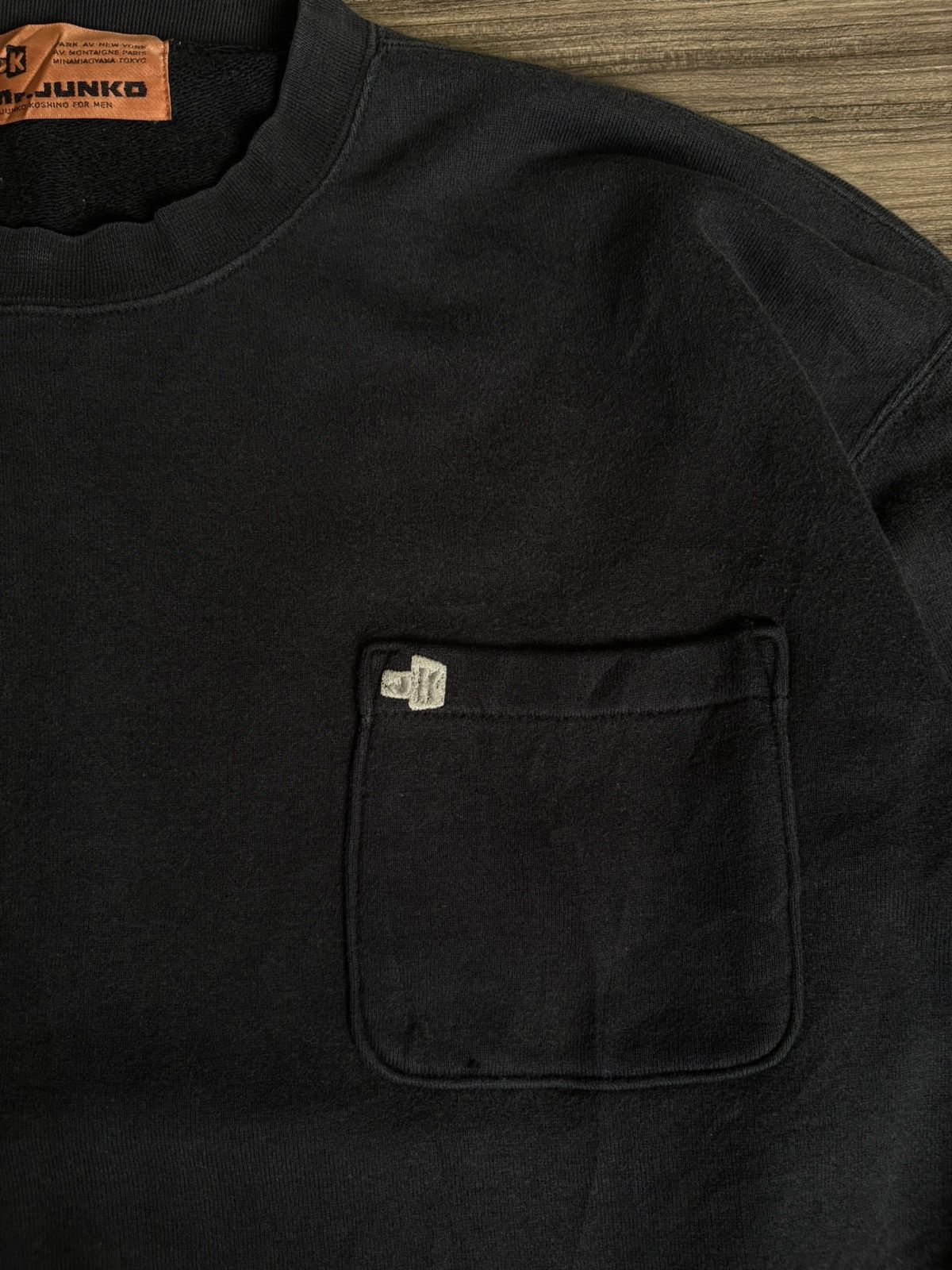 Japanese Brand × Mr. Junko × Vintage Vintage Mr. Junko Koshino Sweatshirt Jumper Back Hit Size US L / EU 52-54 / 3 - 3 Thumbnail