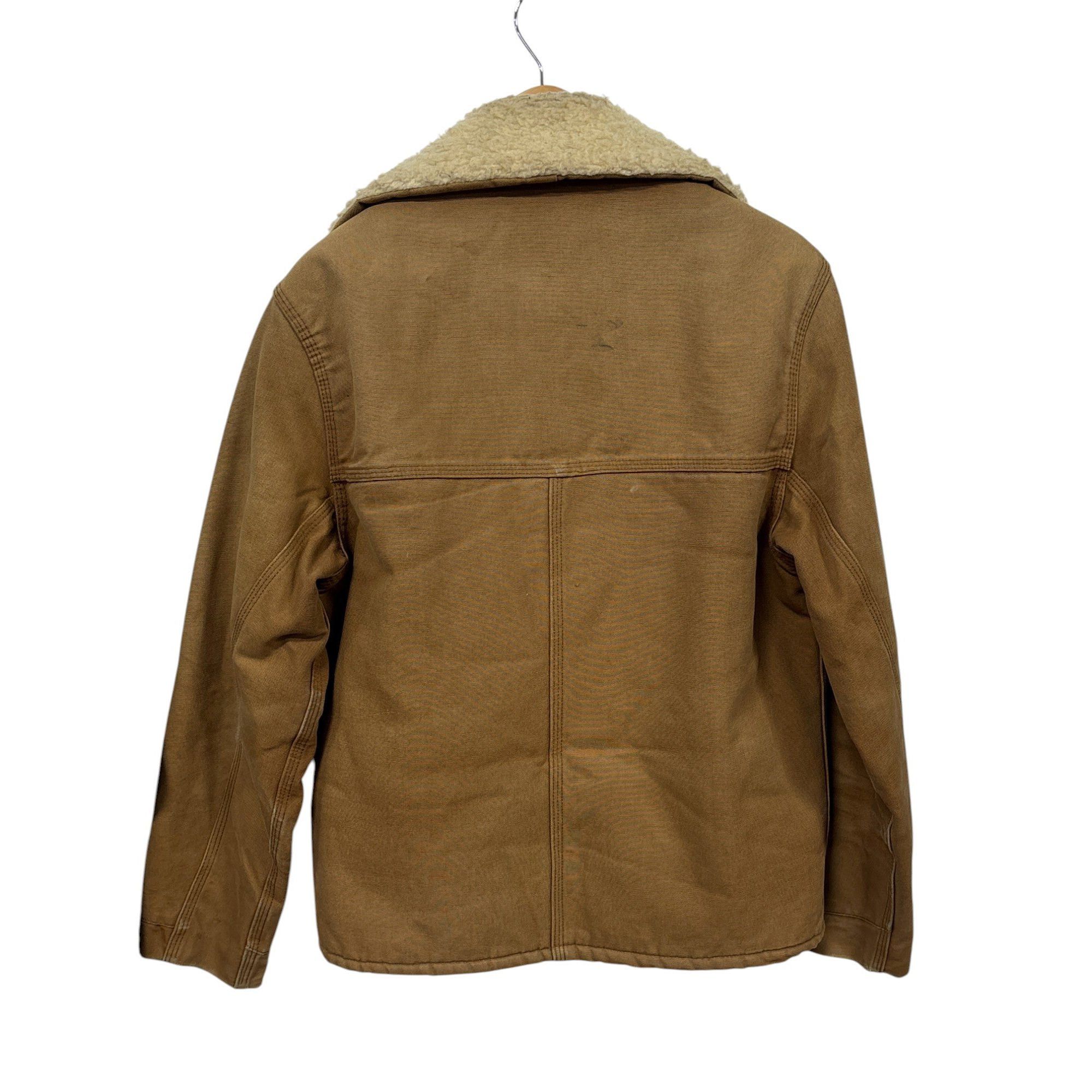 Carhartt Vintage 70's Carhartt Sherpa Pile Lined Duck Jacket Size 42 Size US M / EU 48-50 / 2 - 2 Thumbnail