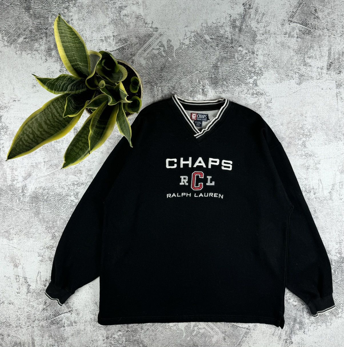 Chaps Ralph Lauren Chaps Ralph Lauren USA Relaxed 90S Big Logo Sweatshirt Hoodie Size US L / EU 52-54 / 3 - 1 Thumbnail