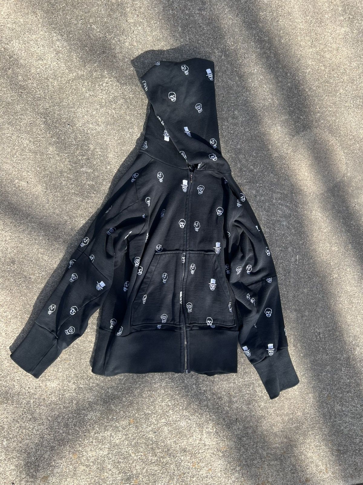 Needles × Number (N)ine Needles x number nine skull zipup