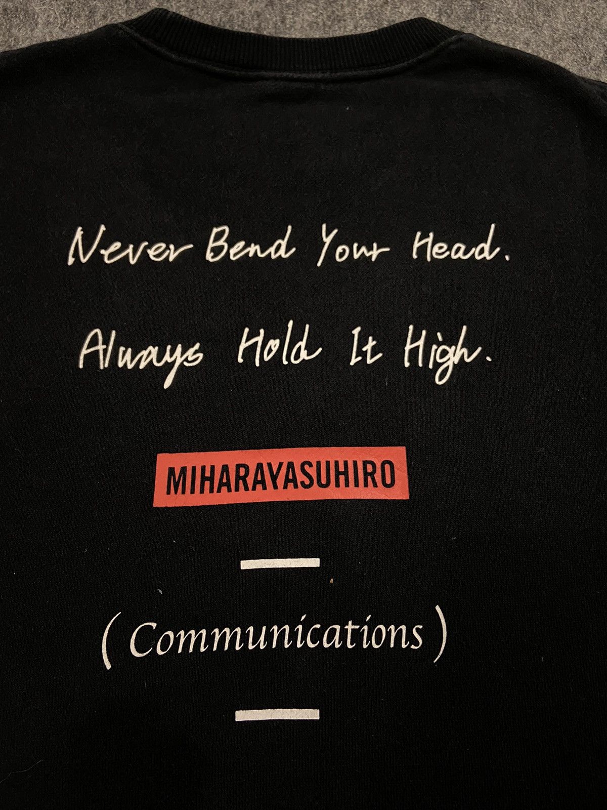 Maison MIHARA YASUHIRO Miharayasuhiro x GU japanese sweatshirt Size US M / EU 48-50 / 2 - 3 Thumbnail