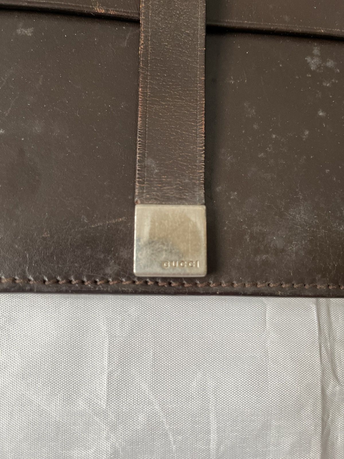 Gucci Gucci Vintage Leather Portfolio / Document Case Size ONE SIZE - 2 Thumbnail