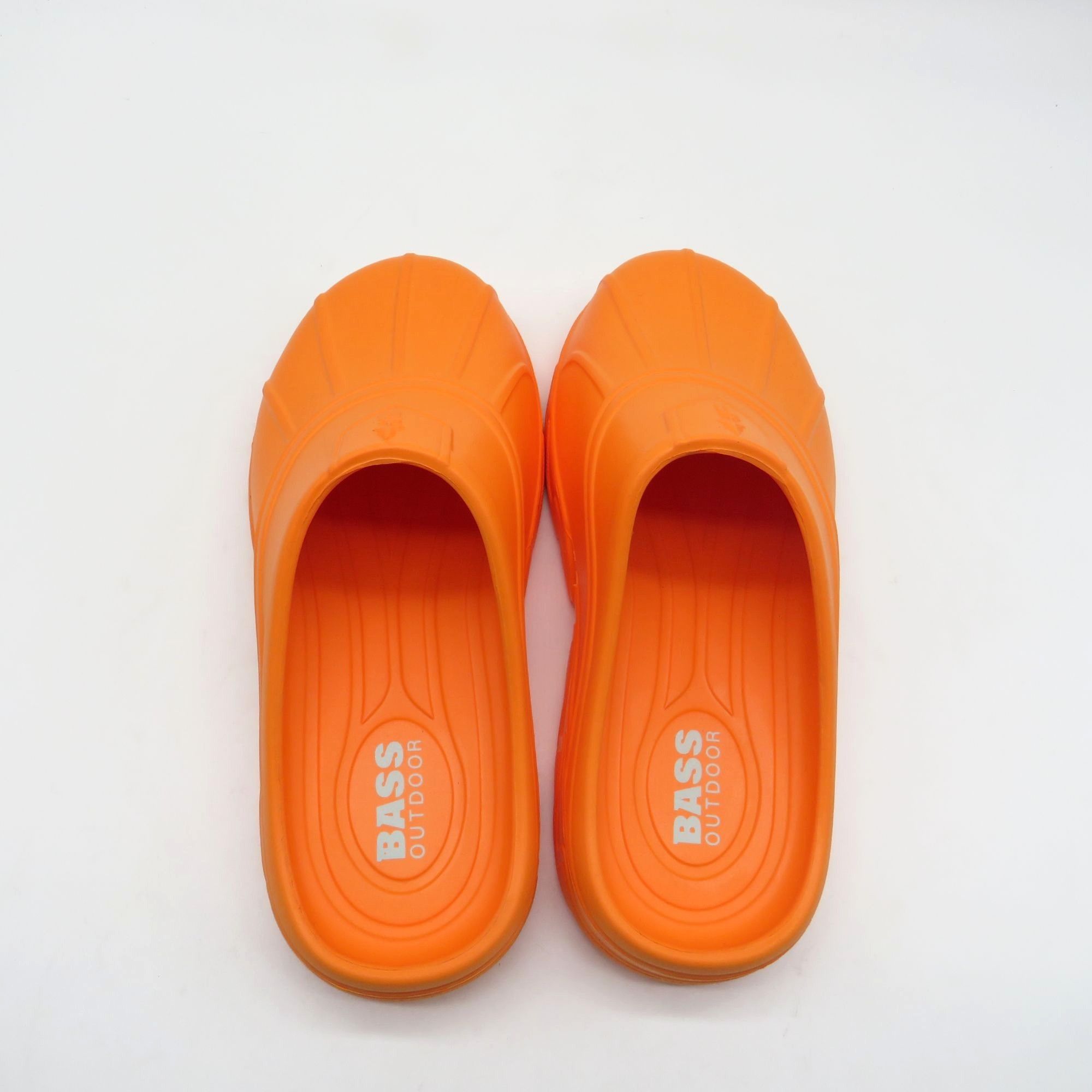 Other Bass Outdoor Unisex Orange Rubber Slip On M5 W6 Rugged Durab Size US 5 / EU 37 - 4 Thumbnail