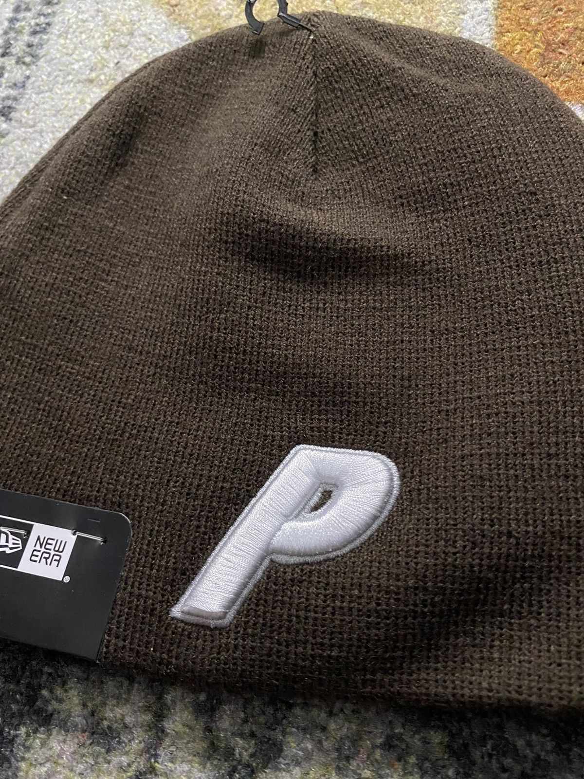 New Era × Palace Palace New Era Nein Cuff Beanie Brown Size ONE SIZE - 3 Thumbnail