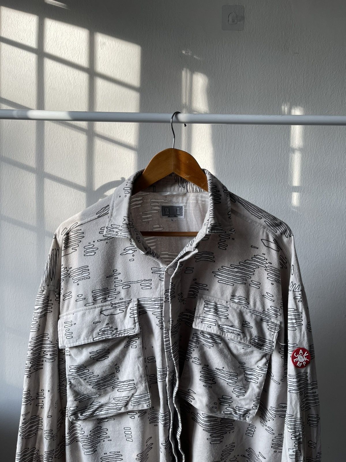 Cav Empt Cav empt Oversize Double Pocket Shirt A2 Size US L / EU 52-54 / 3 - 2 Thumbnail