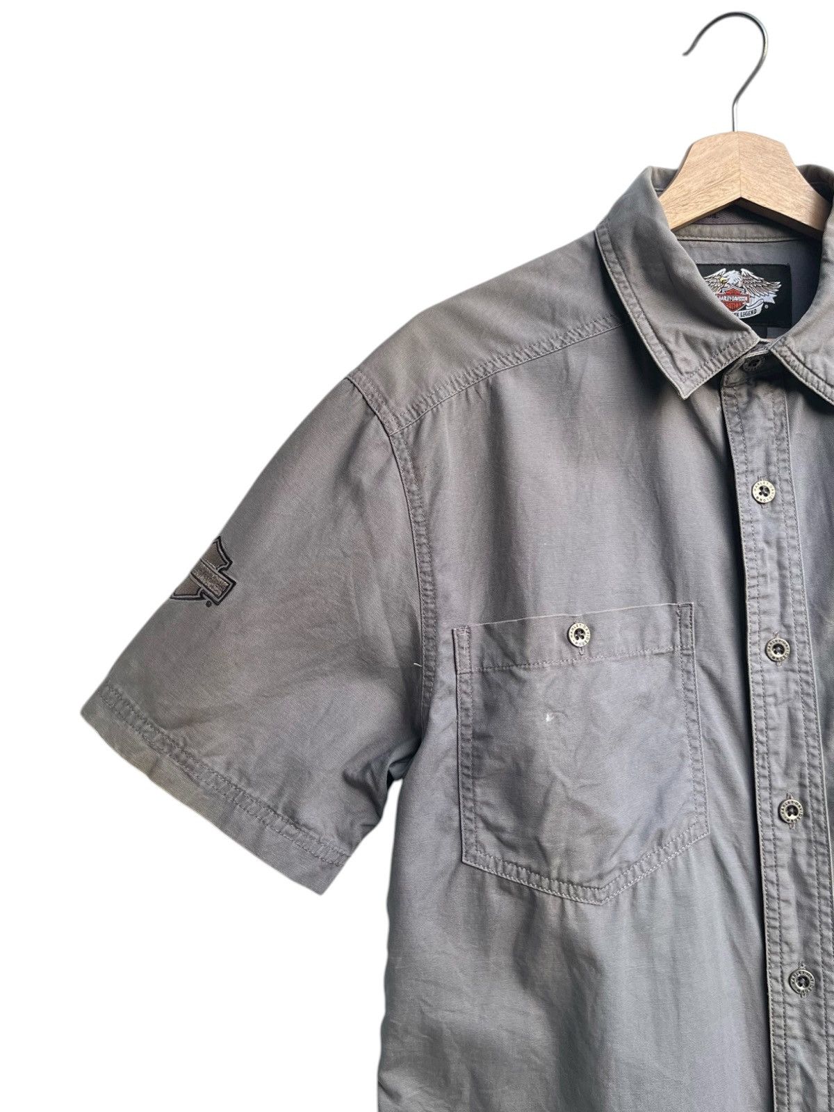Harley Davidson Harley Davidson Skull Design Work Shirt Size US S / EU 44-46 / 1 - 6 Thumbnail