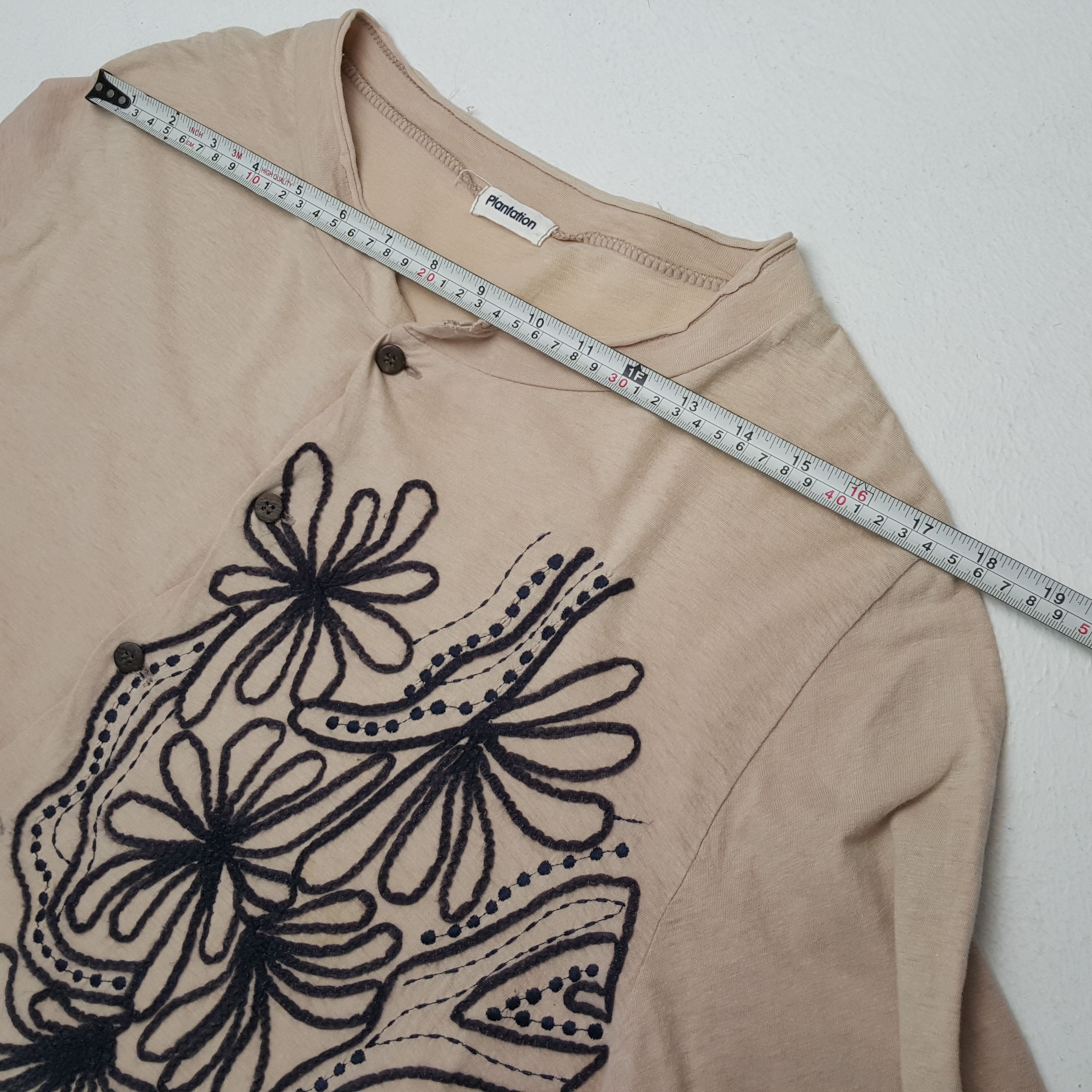 Designer × Japanese Brand × Vintage PLANTATION Japanese Designer Brand Issey Miyake Tshirt Size L / US 10 / IT 46 - 4 Thumbnail