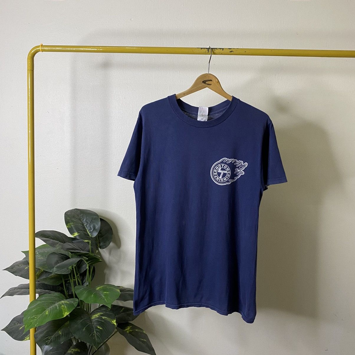 Band Tees 2001 Towering Inferno Musical Duo by Tower Records Tshirt Size US M / EU 48-50 / 2 - 7 Thumbnail