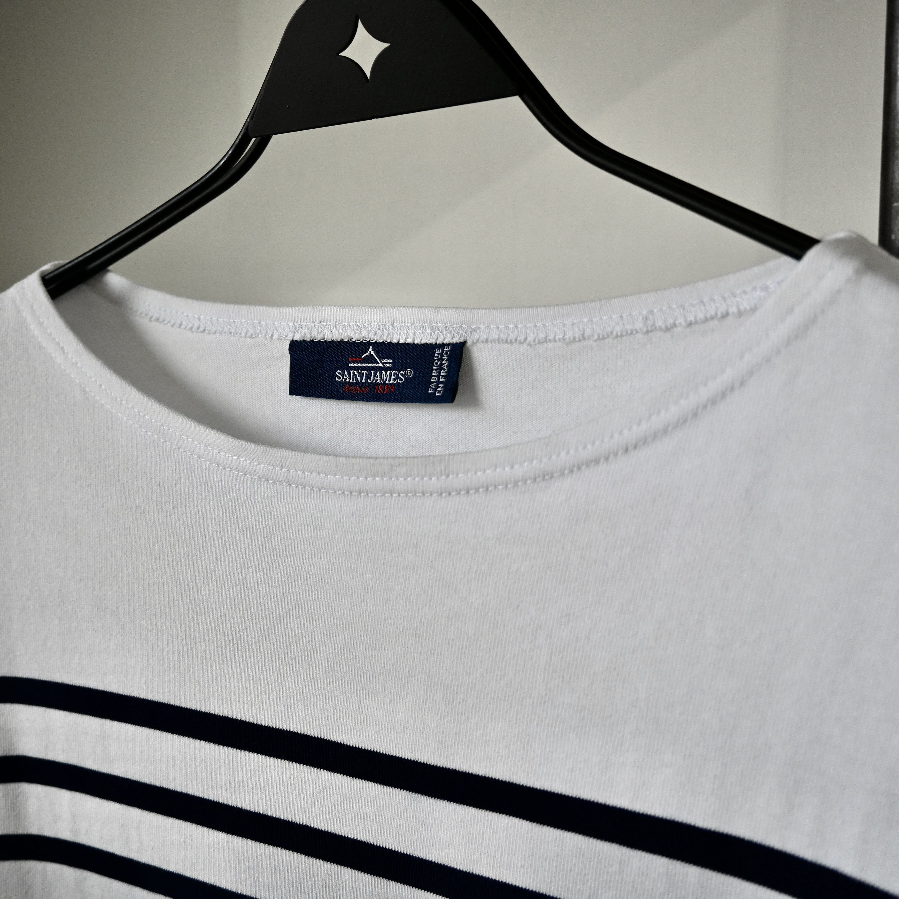 Saint James SAINT JAMES "NAVAL" authentic sailor shirt, 6/L Size US L / EU 52-54 / 3 - 8 Thumbnail