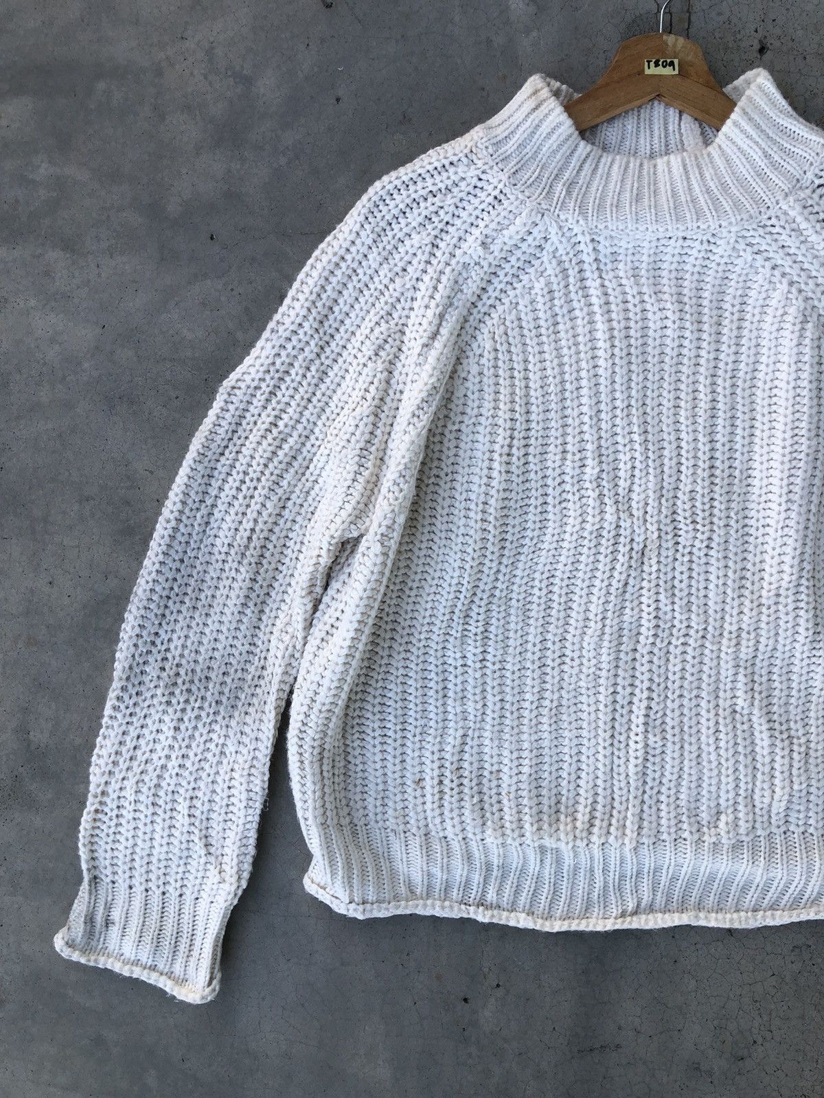 Aran Isles Knitwear × Designer Vintage Knitsweater Pullover/Jumper Nice Design Size US L / EU 52-54 / 3 - 3 Thumbnail