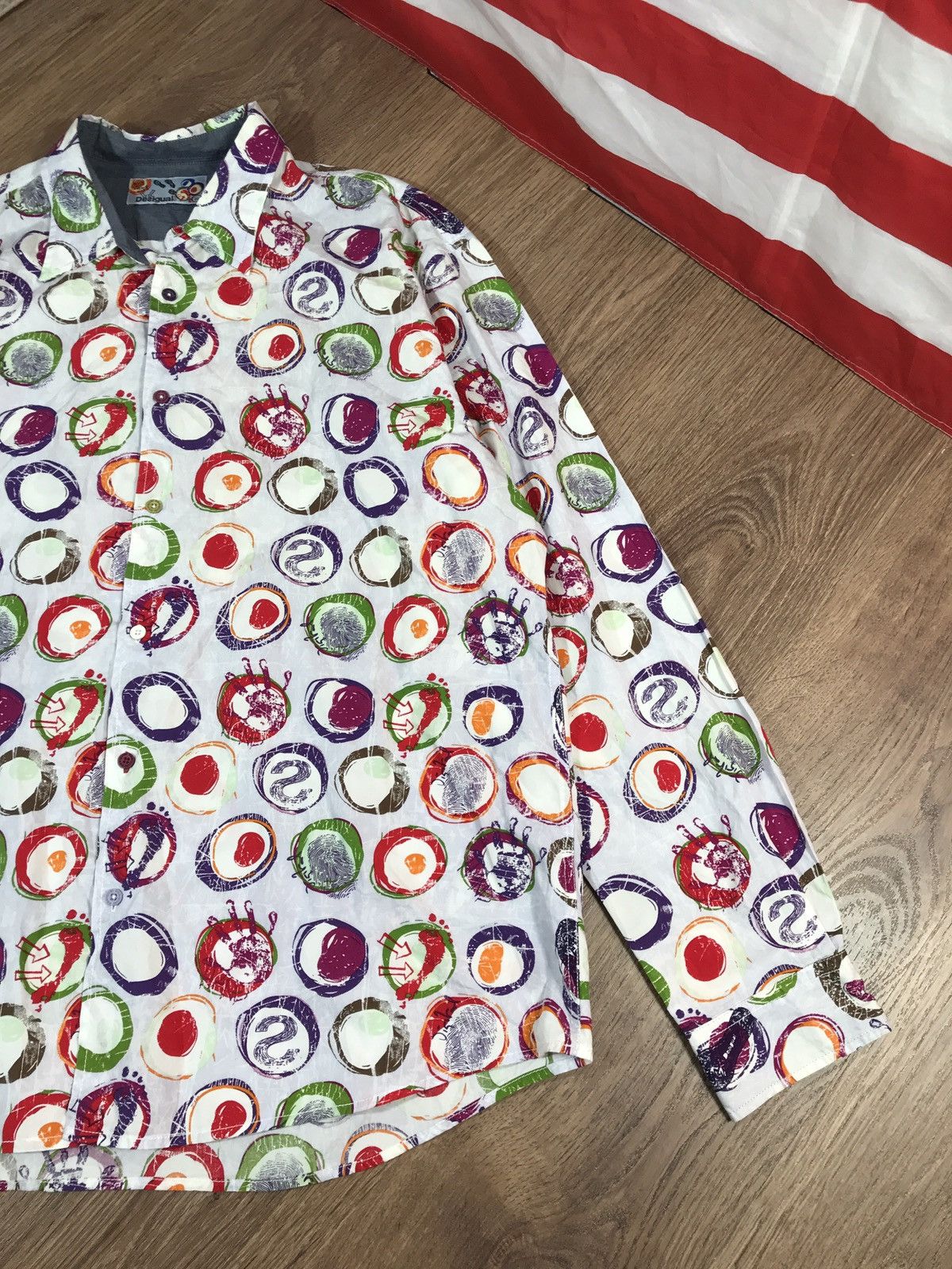 Desigual × Vintage Vintage Desigual Shirt Buttons Up 3XL Size US XXL / EU 58 / 5 - 3 Thumbnail