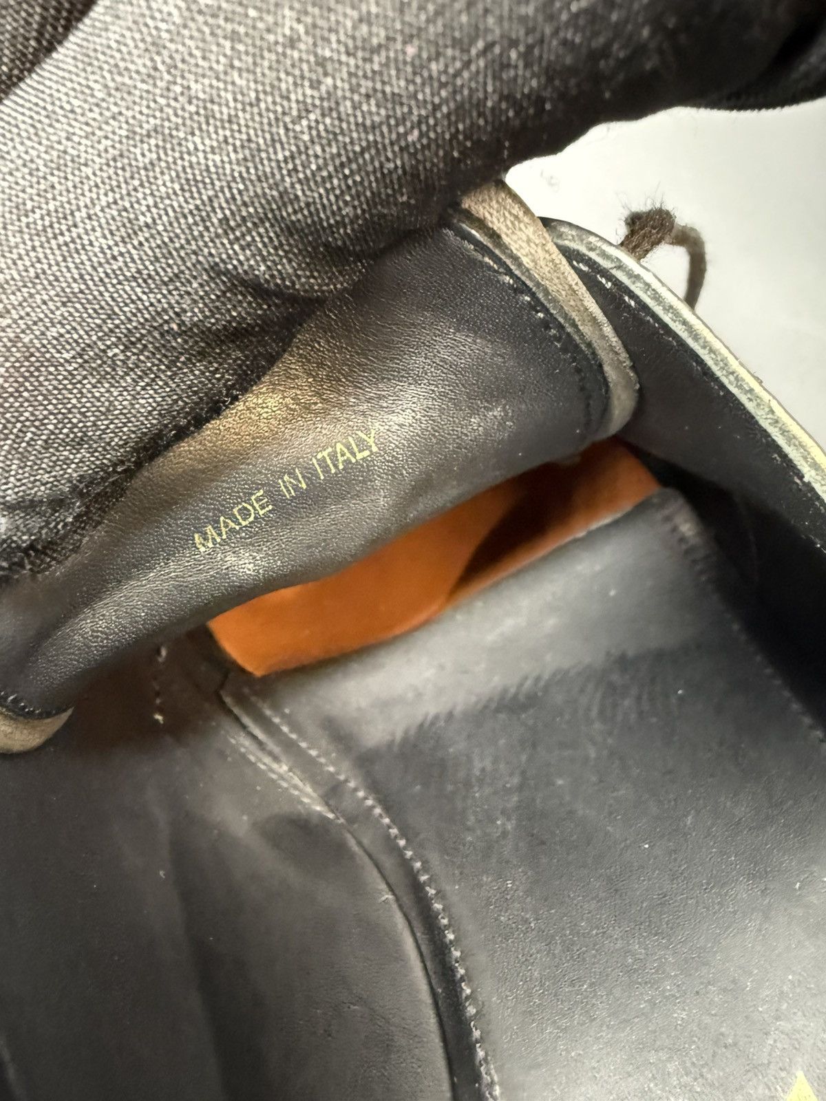 Prada PRADA Metallic Leather Platform Wingtip Brogue Oxford-US 11 Size US 11 / EU 44 - 13 Thumbnail