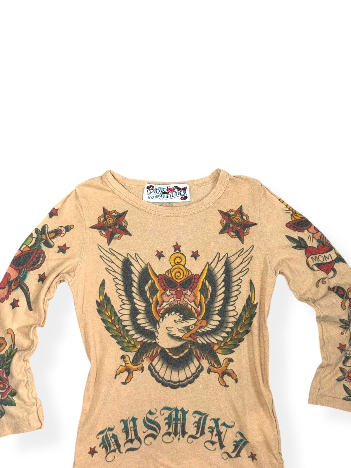 Hysteric Glamour 90s Vintage Hysteric Glamour Tattoo Long Sleeve Size ONE SIZE - 4 Thumbnail