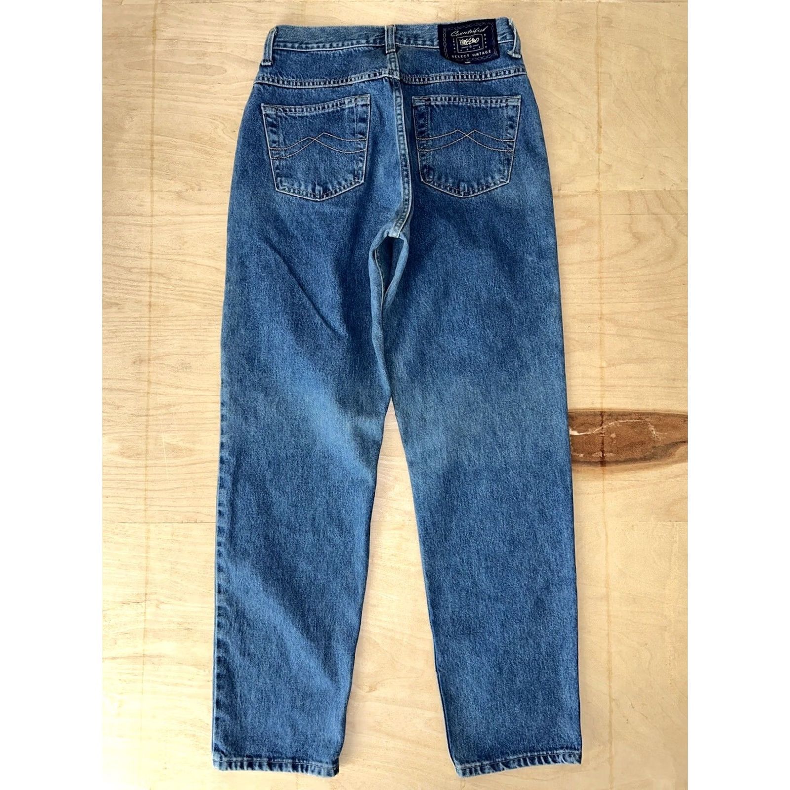 Mossimo VINTAGE Mossimo Gene Denim Jeans USA Made 28x31 Relaxed 5-Pocket Blue Mens Jeans Size US 28 / EU 44 - 3 Thumbnail