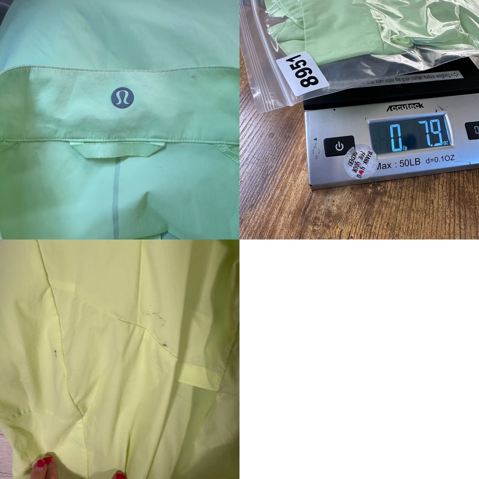Lululemon Lululemon Jacket Mens XL Running Full Zip Neon Lime Green Reflective Ventilated Size US XL / EU 56 / 4 - 9 Thumbnail