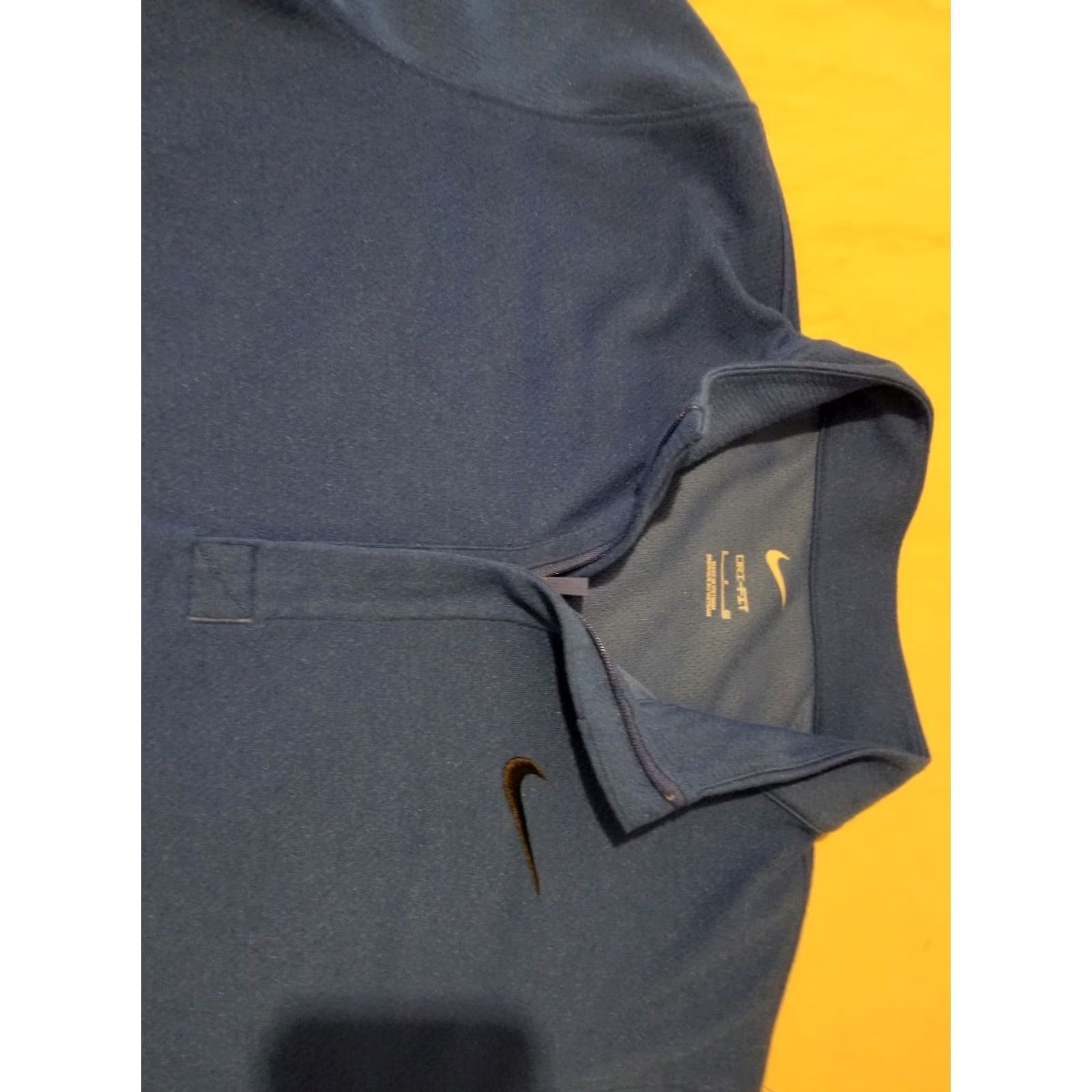 Nike Nike Mens S Small Blue Athletic Long Sleeve Half Zip Shirt Size US S / EU 44-46 / 1 - 2 Thumbnail