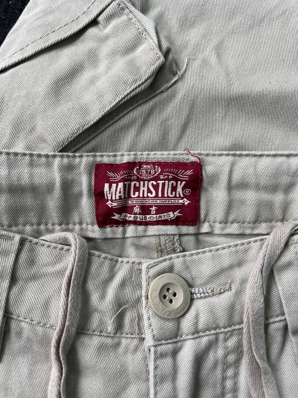 Japanese Brand Vintage Rick Owens Junya Watanabe Style Cargo Pants Size US 32 / EU 48 - 7 Thumbnail